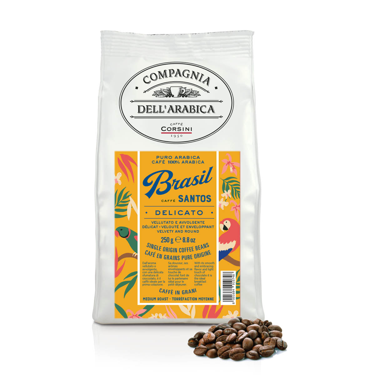 Coffee beans | Brasil Santos | 100% Arabica | 250g by…