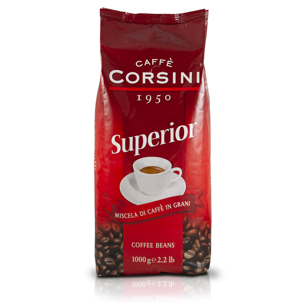 Coffee beans | Superior | 1Kg | Box of 8 packs by Caffè…