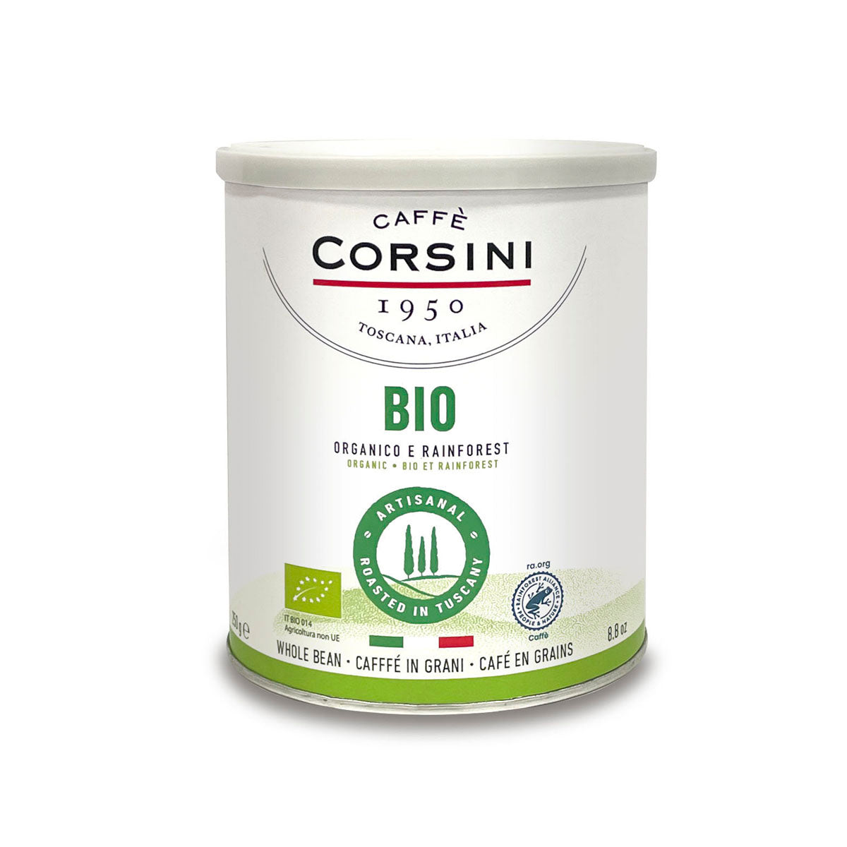 Caffè biologico e Rainforest in grani, BIO, 250g | Nuova…