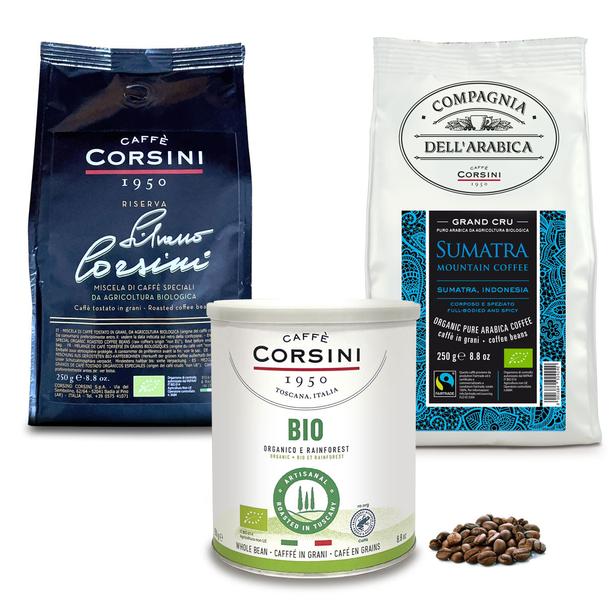 Coffee beans | A harmony of flavours | 3 x 250g by Caffè…