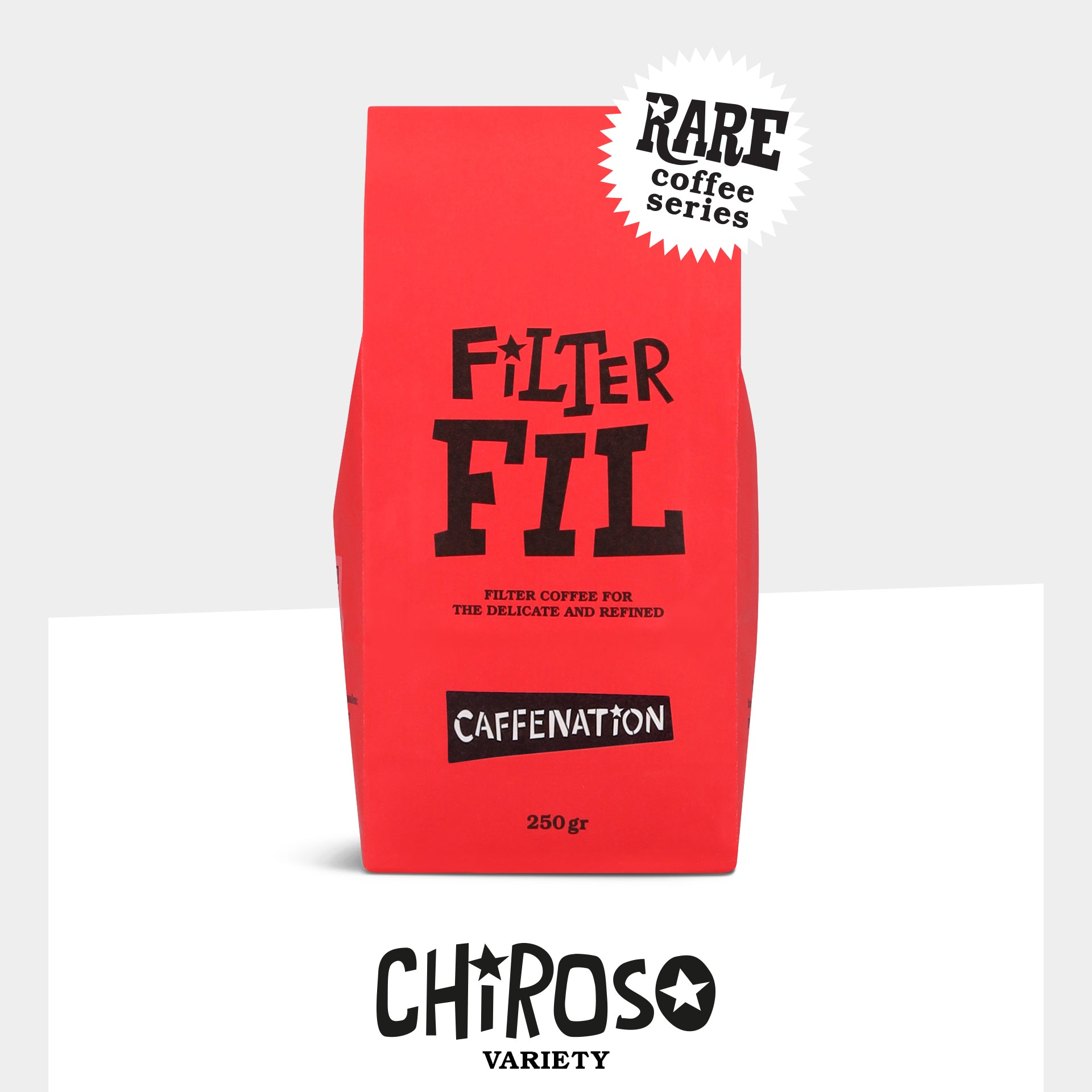 Rare Coffee Series: CHIROSO Variety by Fabio Bolivar - FILTER Roast — Colombia by Caffenation