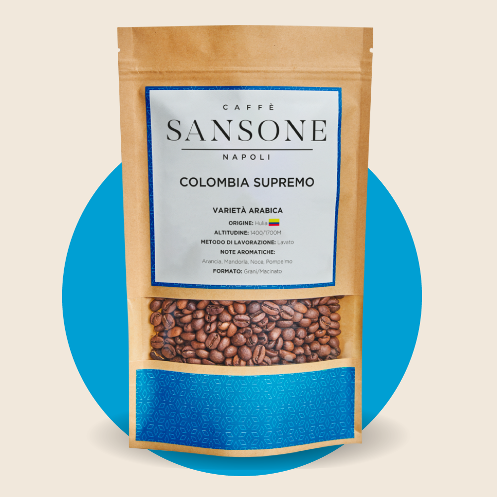 Colombia Supremo, caffè arabica by Caffè Sansone