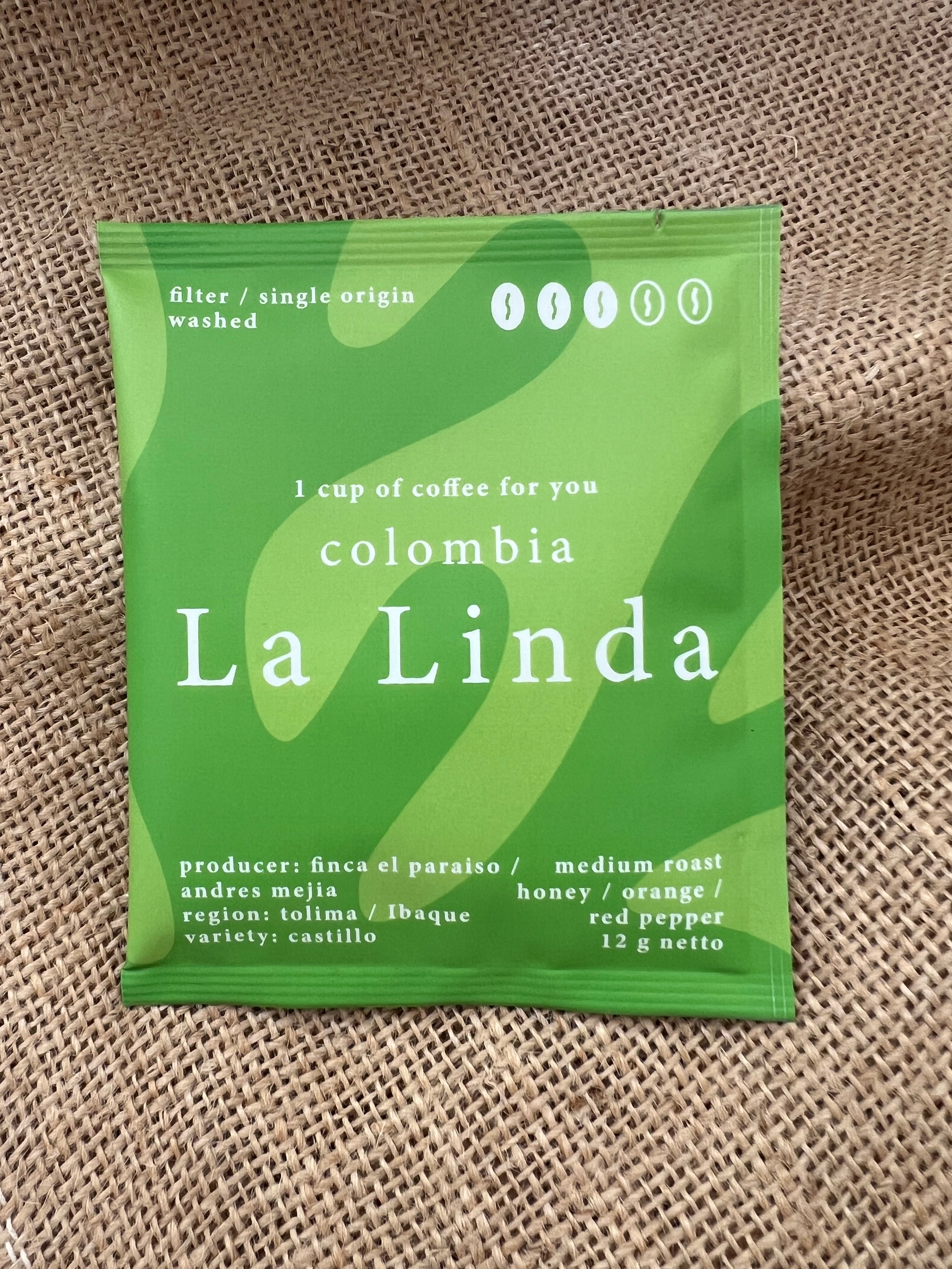 El Coral Drip Bag - La Linda - Colombia - Filter coffee…