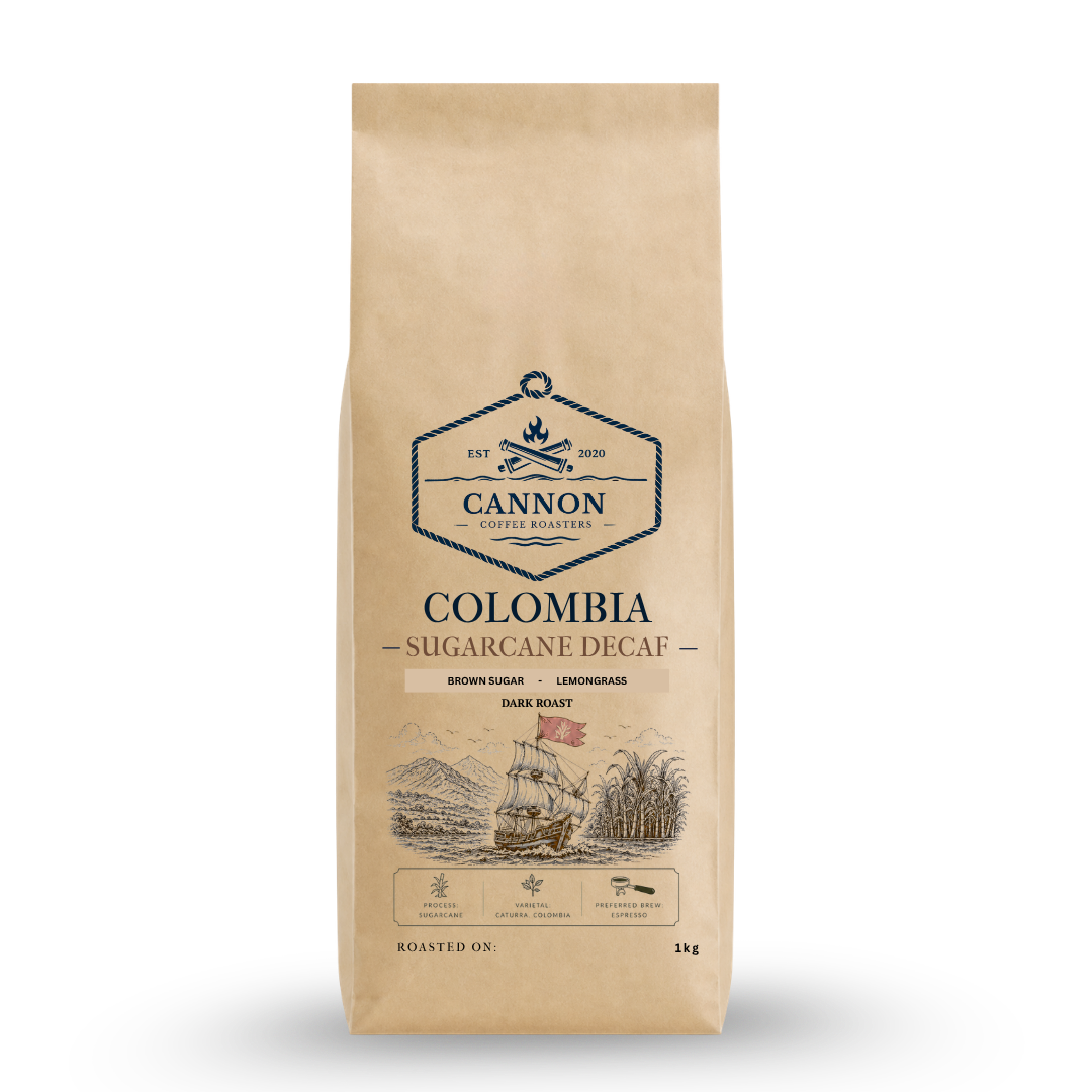 Colombia Sugarcane Decaf - WHOLESALE by Cannon Coffee
