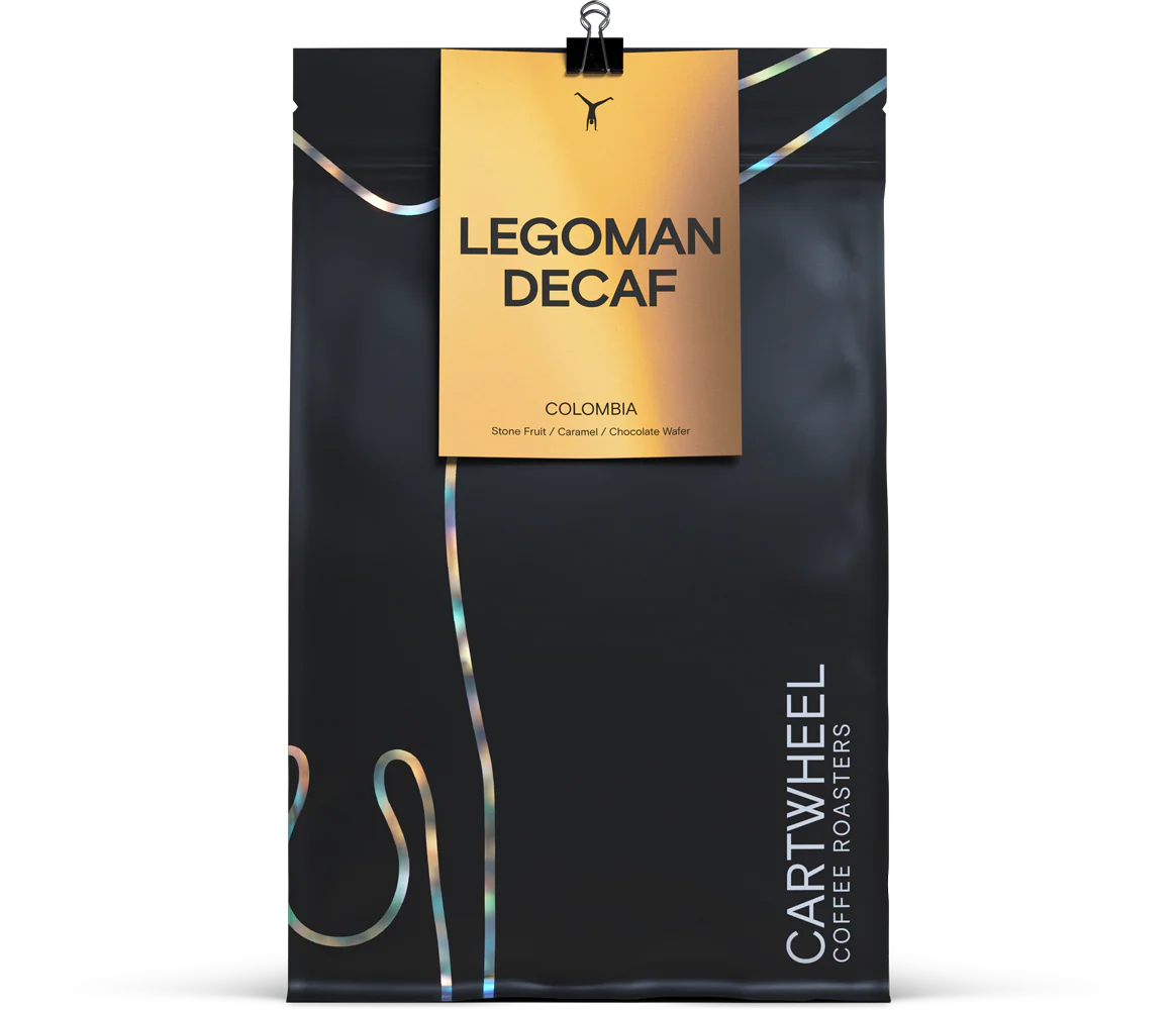 Legoman (Decaf) by Cartwheel Coffee Roasters