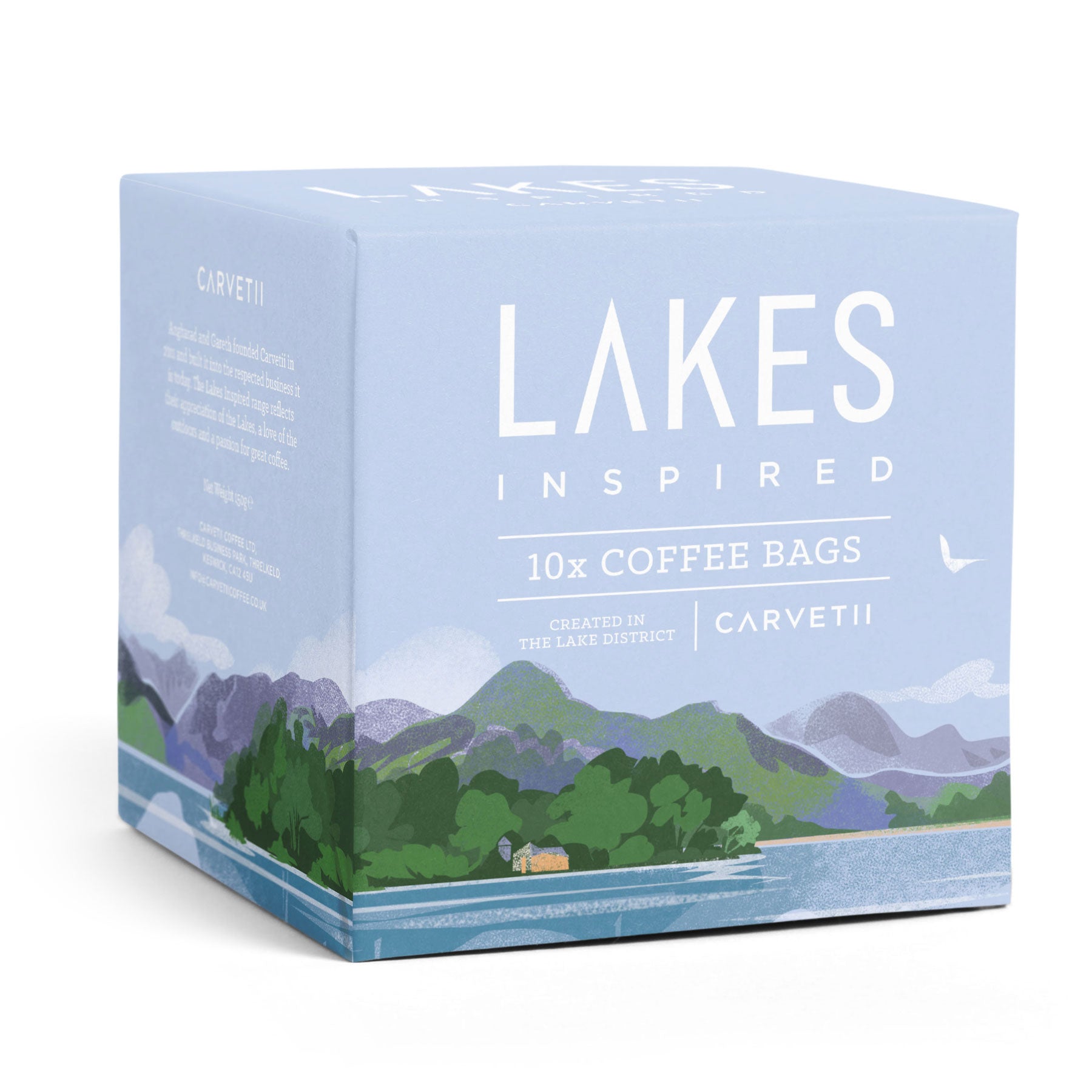 Lakes Coffee Bags x 10 by Carvetii Coffee Roasters