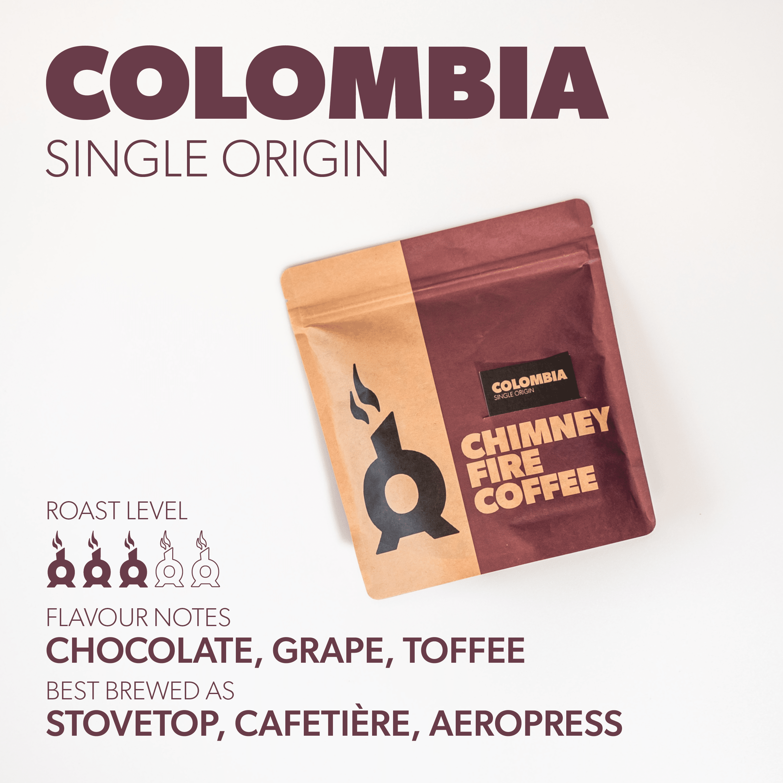 COLOMBIA FINCA LAS CRUCES by Chimney Fire Coffee