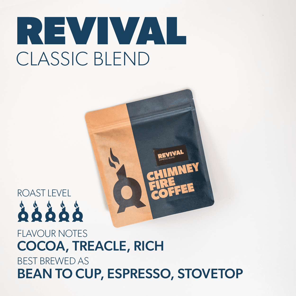 REVIVAL CLASSIC BLEND by Chimney Fire Coffee