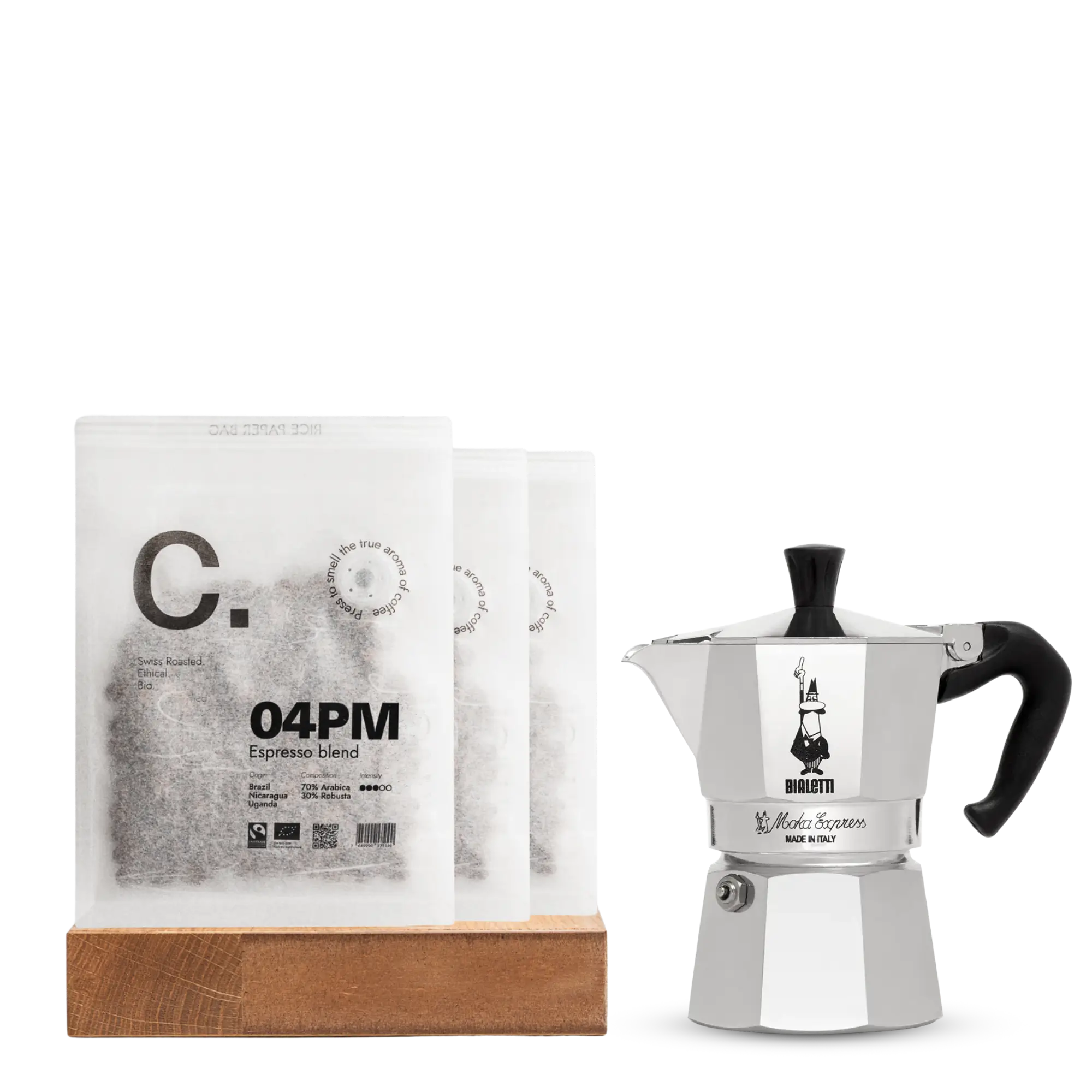 Bialetti Moka Express Gift Set x Chronic. by Chronic Coffee
