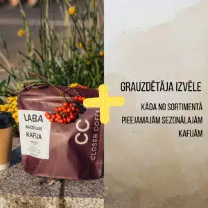 2 vienas izcelsmes kafijas paciņas by Closer Coffee