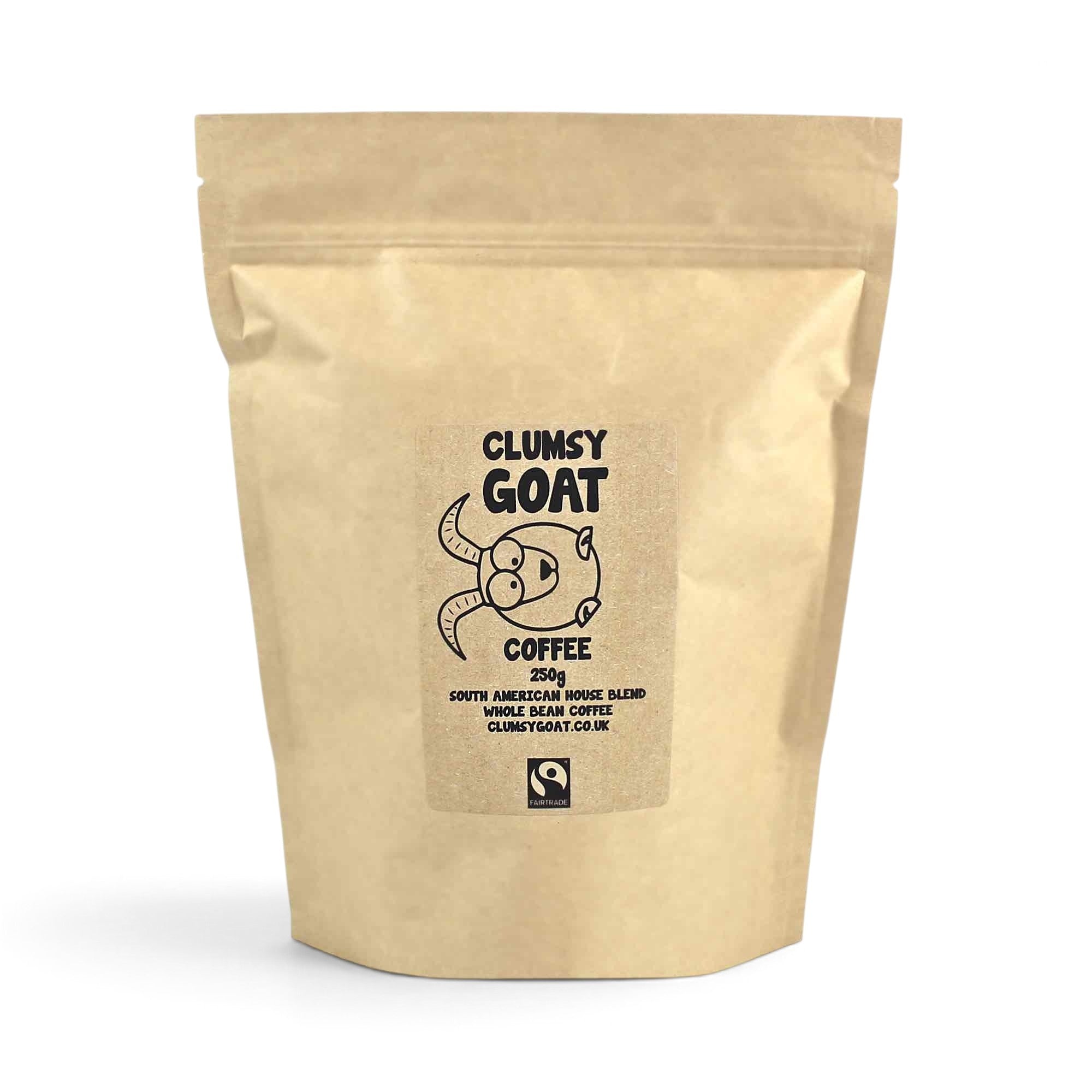 Clumsy Goat Fairtrade South American House Blend Coffee…
