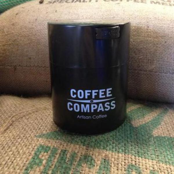 CoffeeVac Storage Container 250g or 500g by Coffee Compass