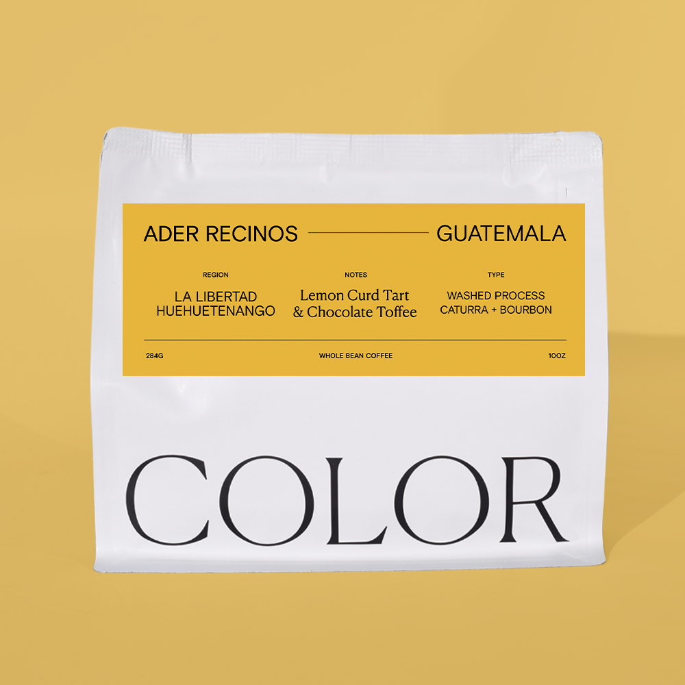 Guatemala Ader Recinos by Color Coffee