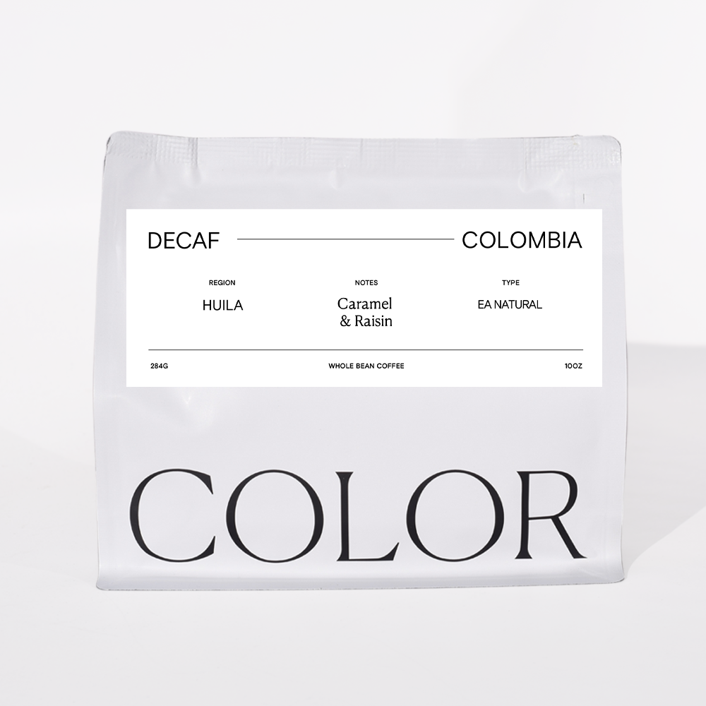 Decaf Colombia Huila - Sugarcane Natural — Colombia