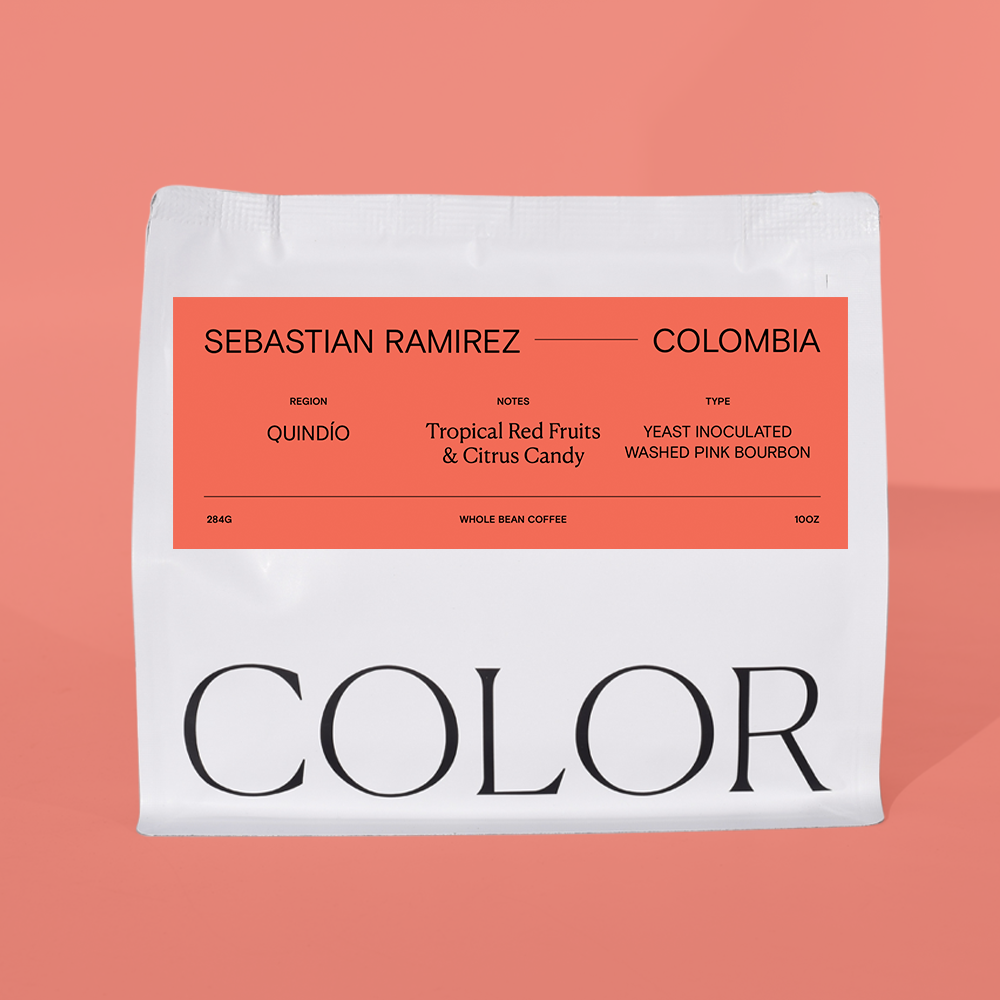 Colombia Sebastian Ramirez - Yeast Inoculated Washed Pink Bourbon — Colombia