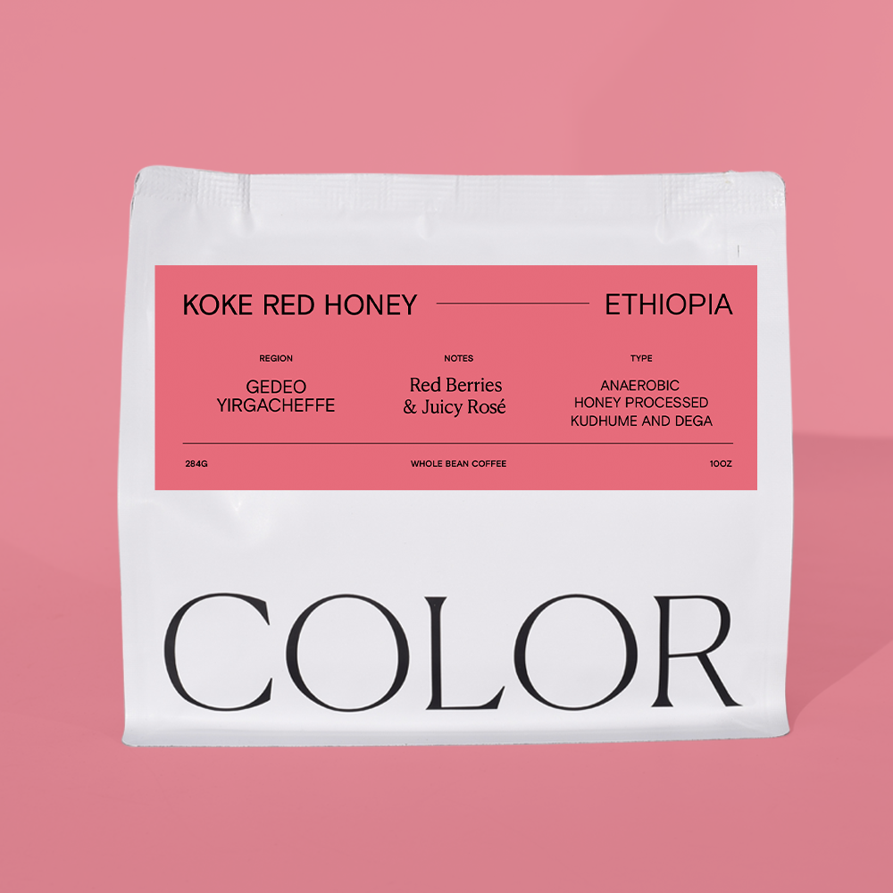 Ethiopia Koke Red Honey - Anaerobic Honey — Ethiopia by Color Coffee