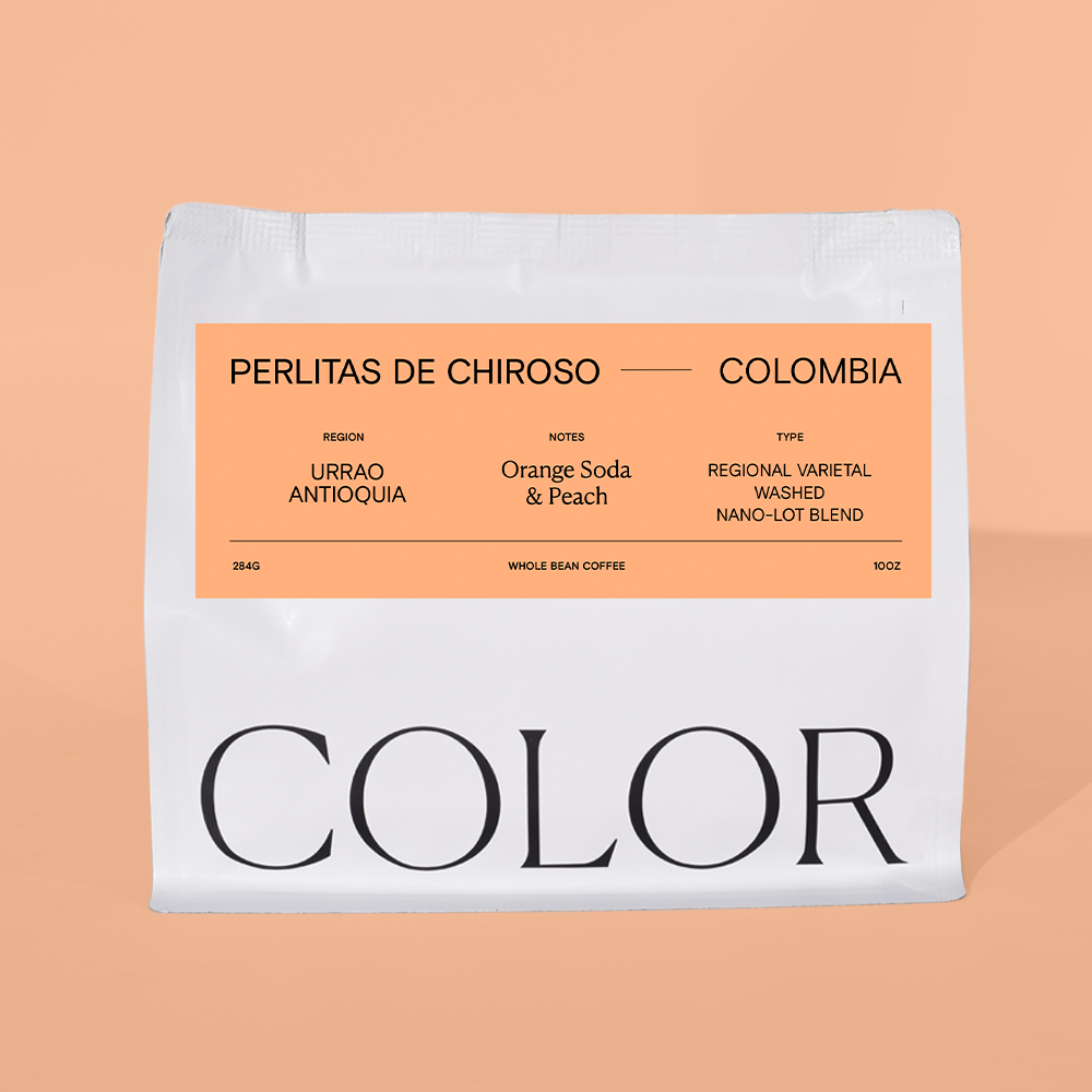 Colombia Perlitas De Chiroso - Extended Fermentation Nano-Lot Varietal Super Blend — Colombia by Color Coffee