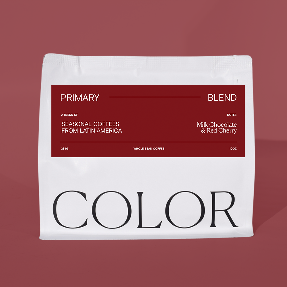 Primary (Our Seasonal Blend) by Color Coffee