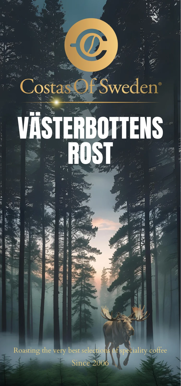 Västerbottens Rost (500gr) — Brazil by Costas Of Sweden