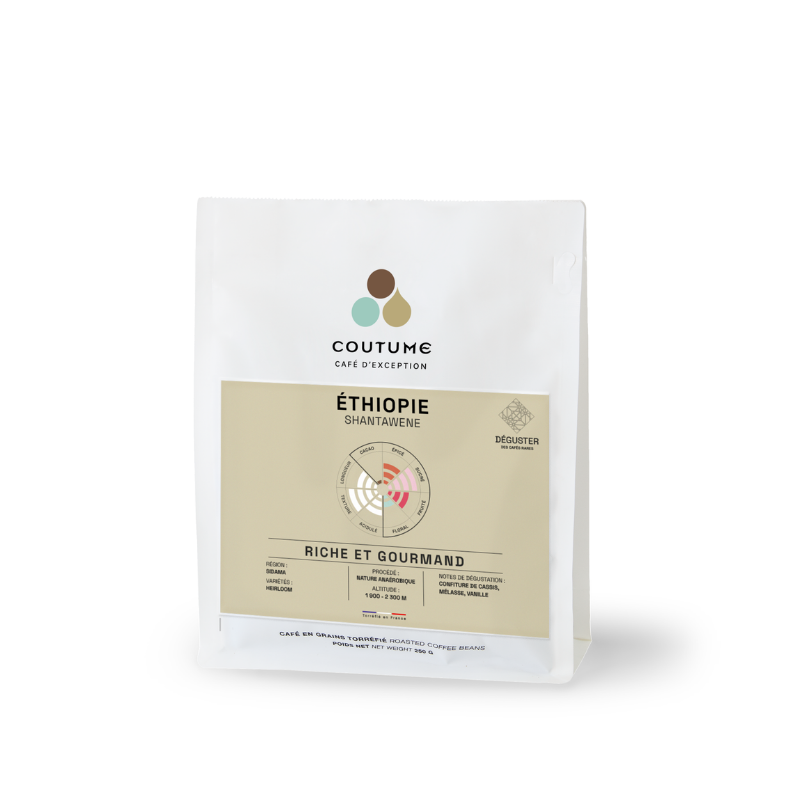 Ethiopia Shantawene 250g Coffee by Coutume Cafe