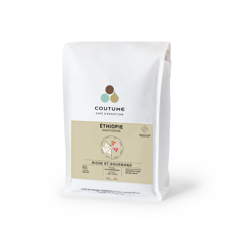 Ethiopia Shantawene 1kg Coffee by Coutume Cafe