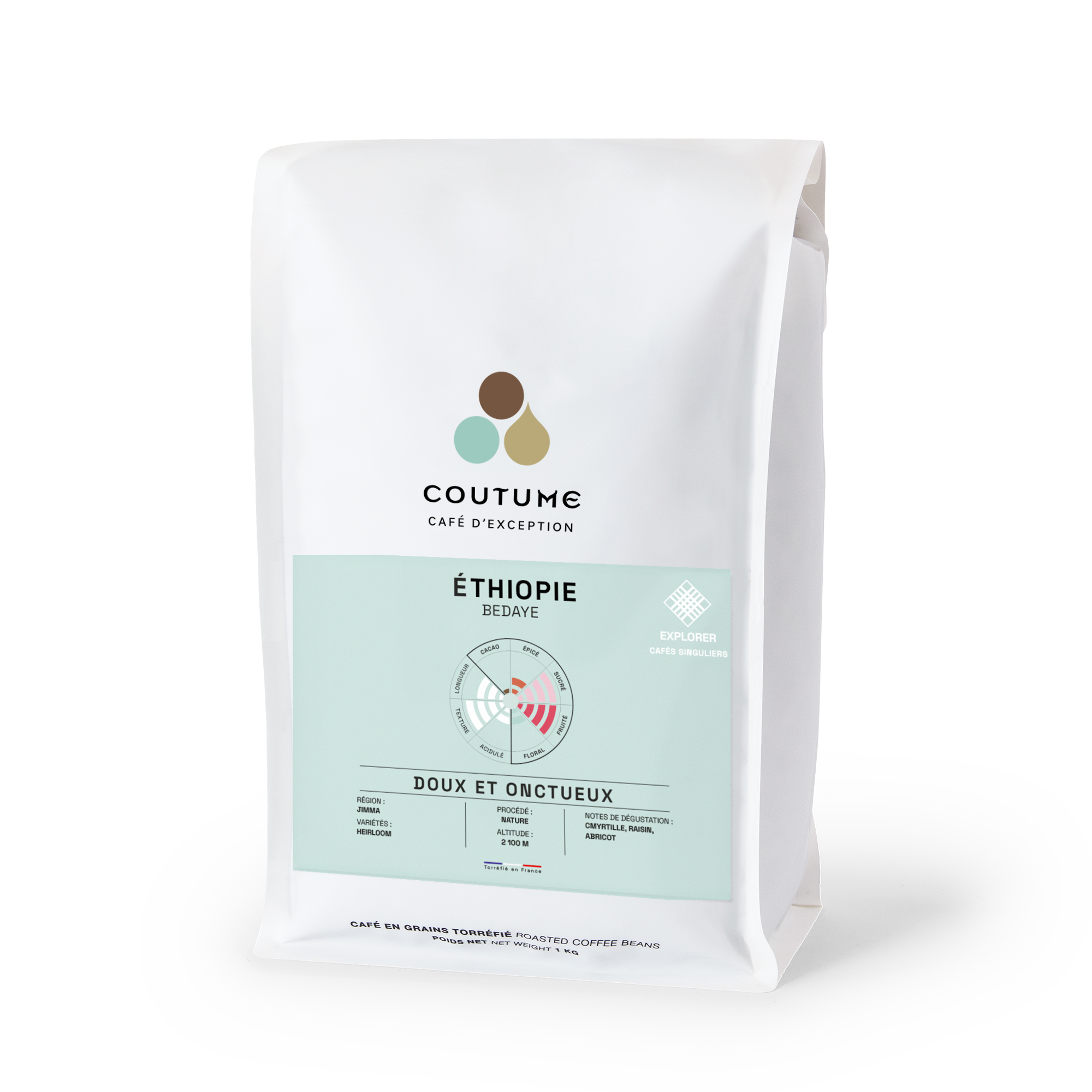 Café Ethiopie Bedaye 1kg — Ethiopia