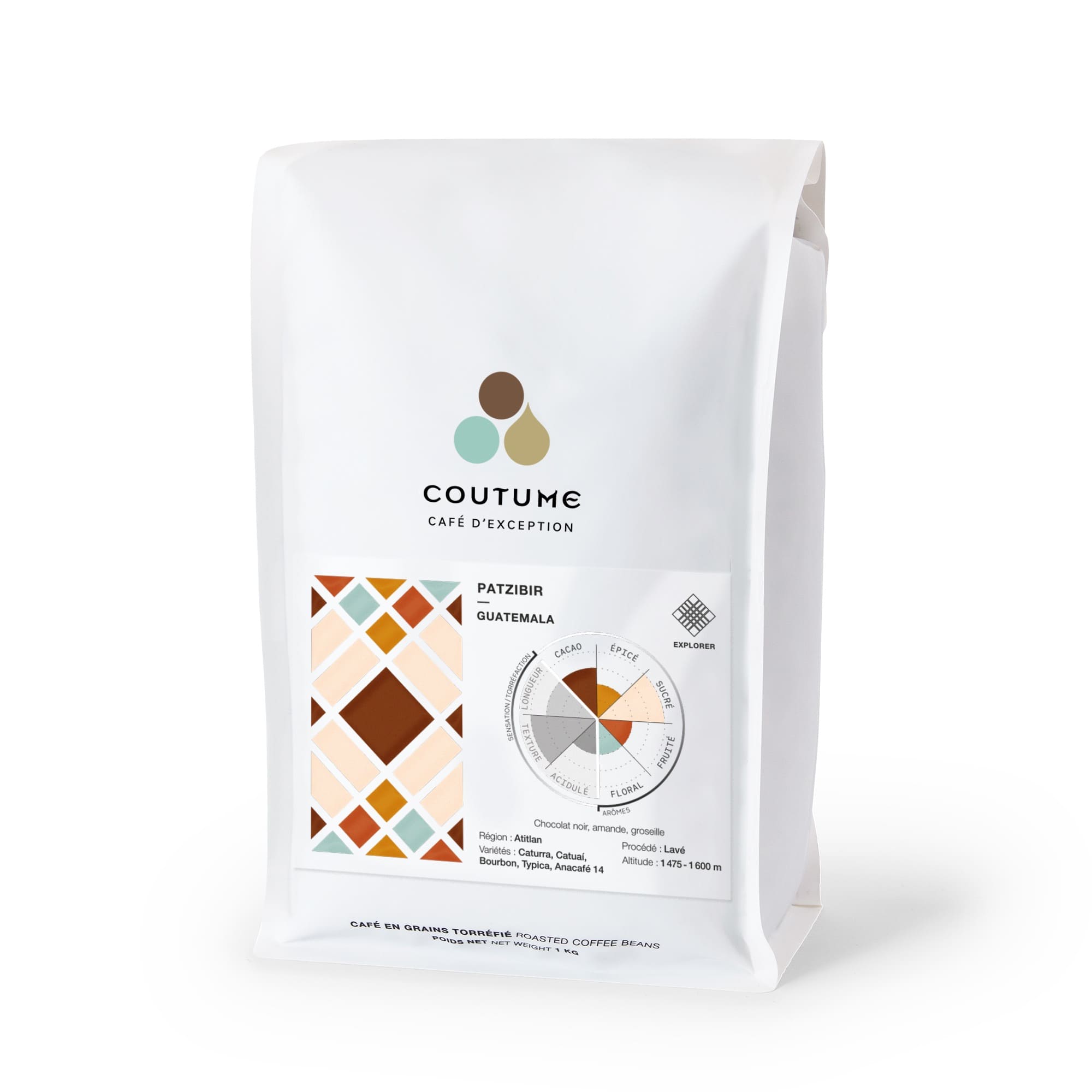 Guatemala Patzibir Coffee 1kg by Coutume Cafe