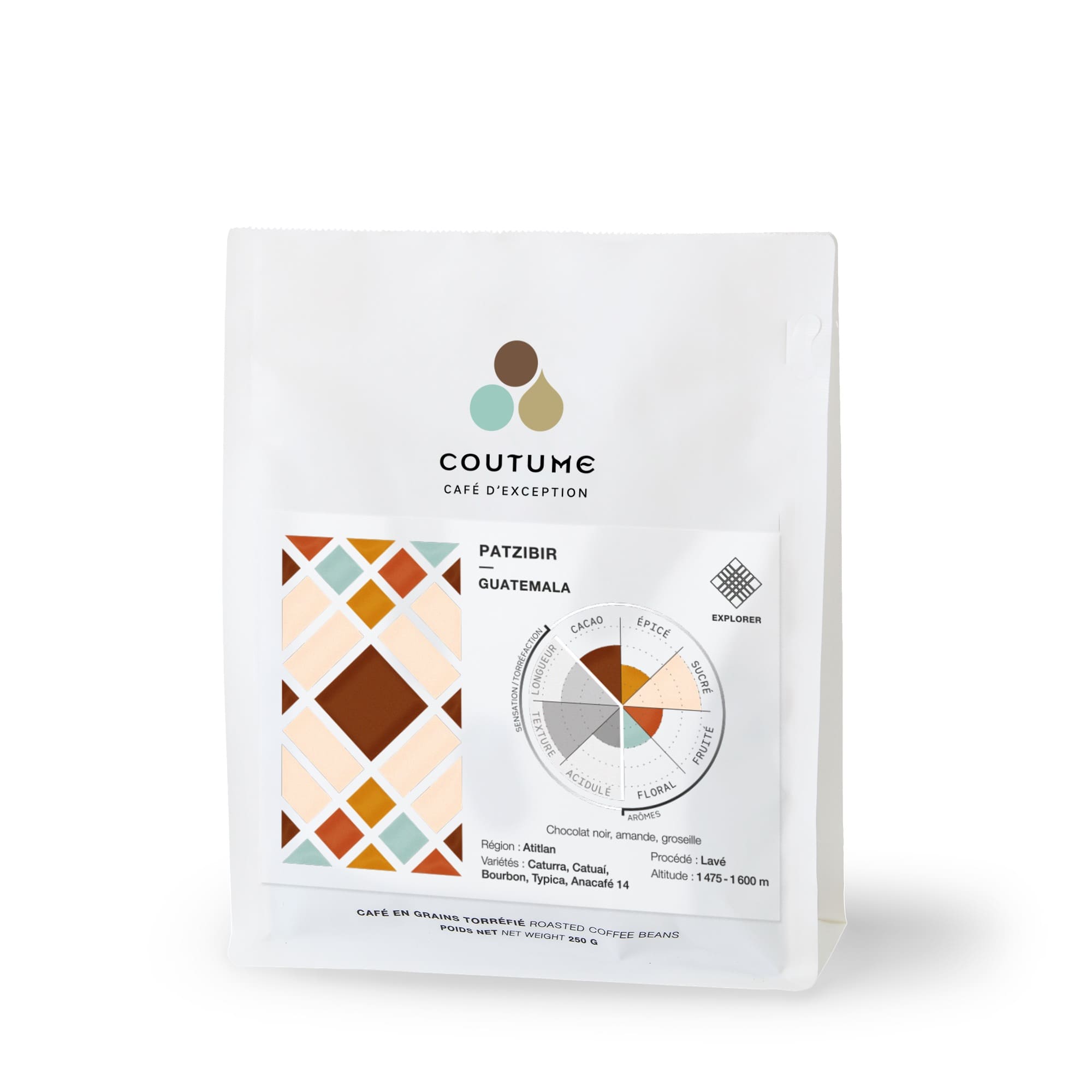 Guatemala Patzibir Coffee 250g by Coutume Cafe