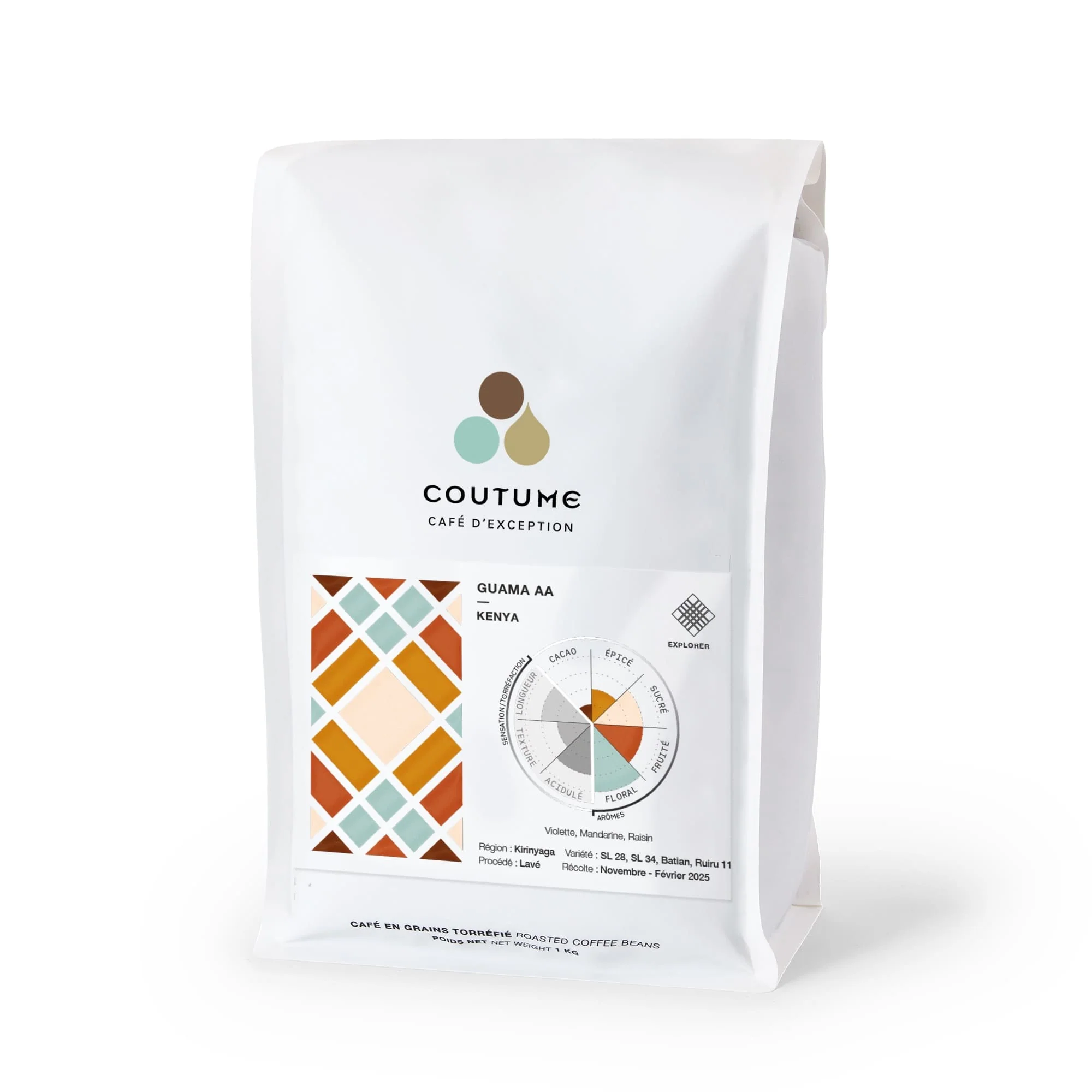 Kenya Guama AA Coffee 2kg by Coutume Cafe
