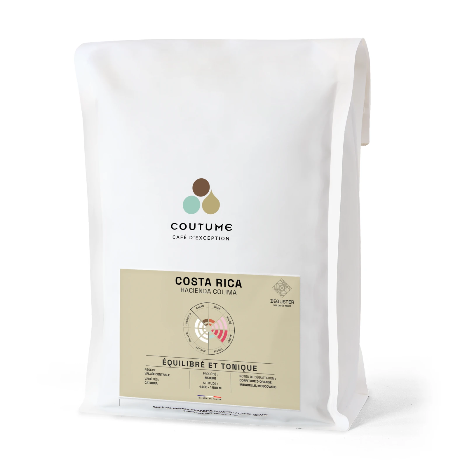 Café Costa Rica Hacienda Colima 2kg by Coutume Cafe