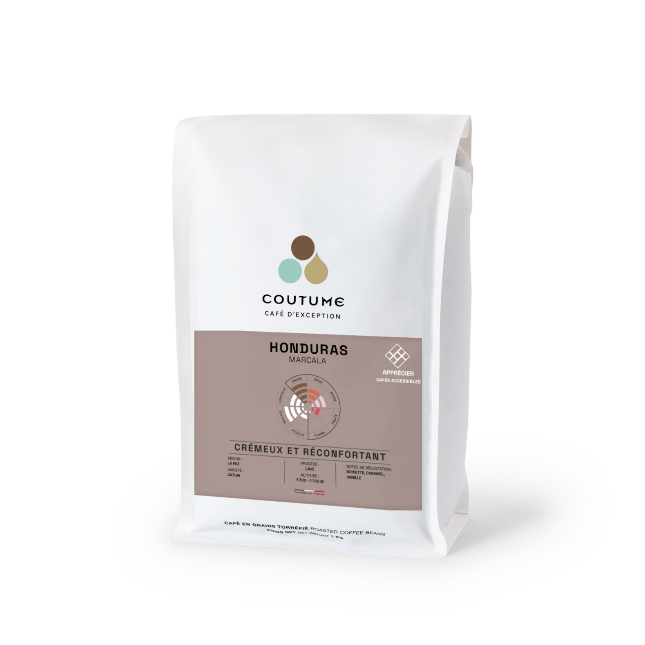 Coffee Honduras Marcala 1kg — Honduras by Coutume Cafe
