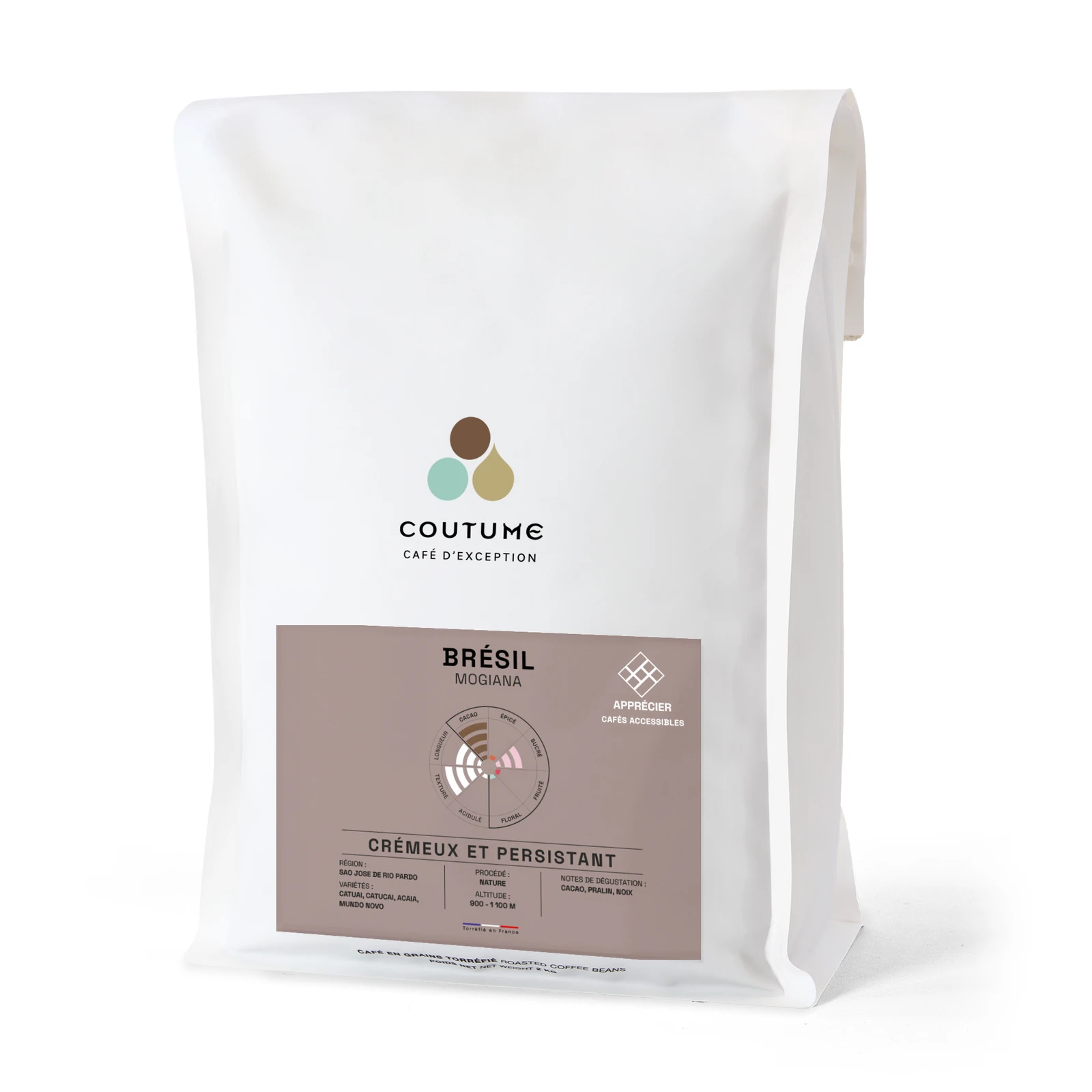 Coffee Brazil Mogiana 2kg by Coutume Cafe