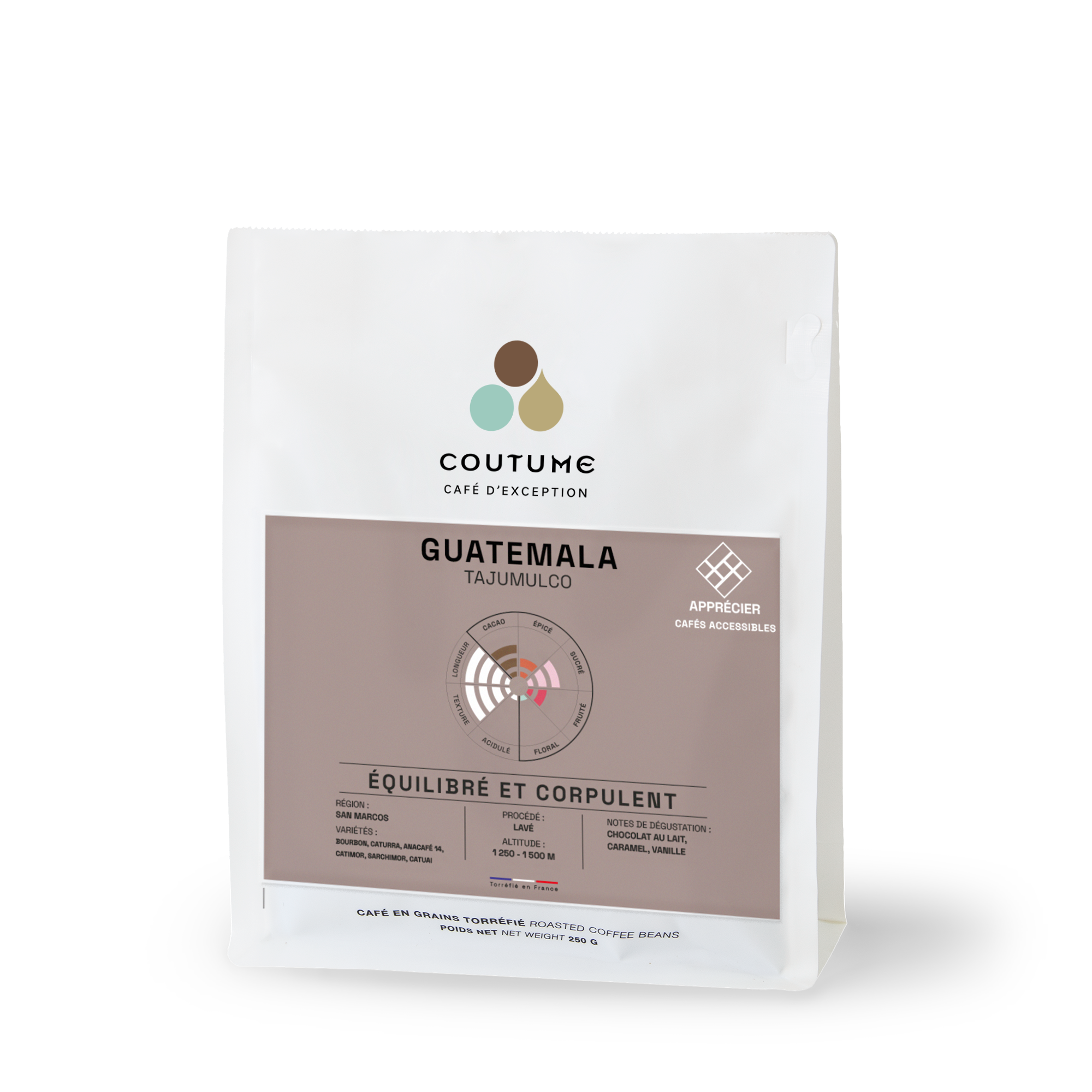 Guatemala Tajumulco 250g by Coutume Cafe