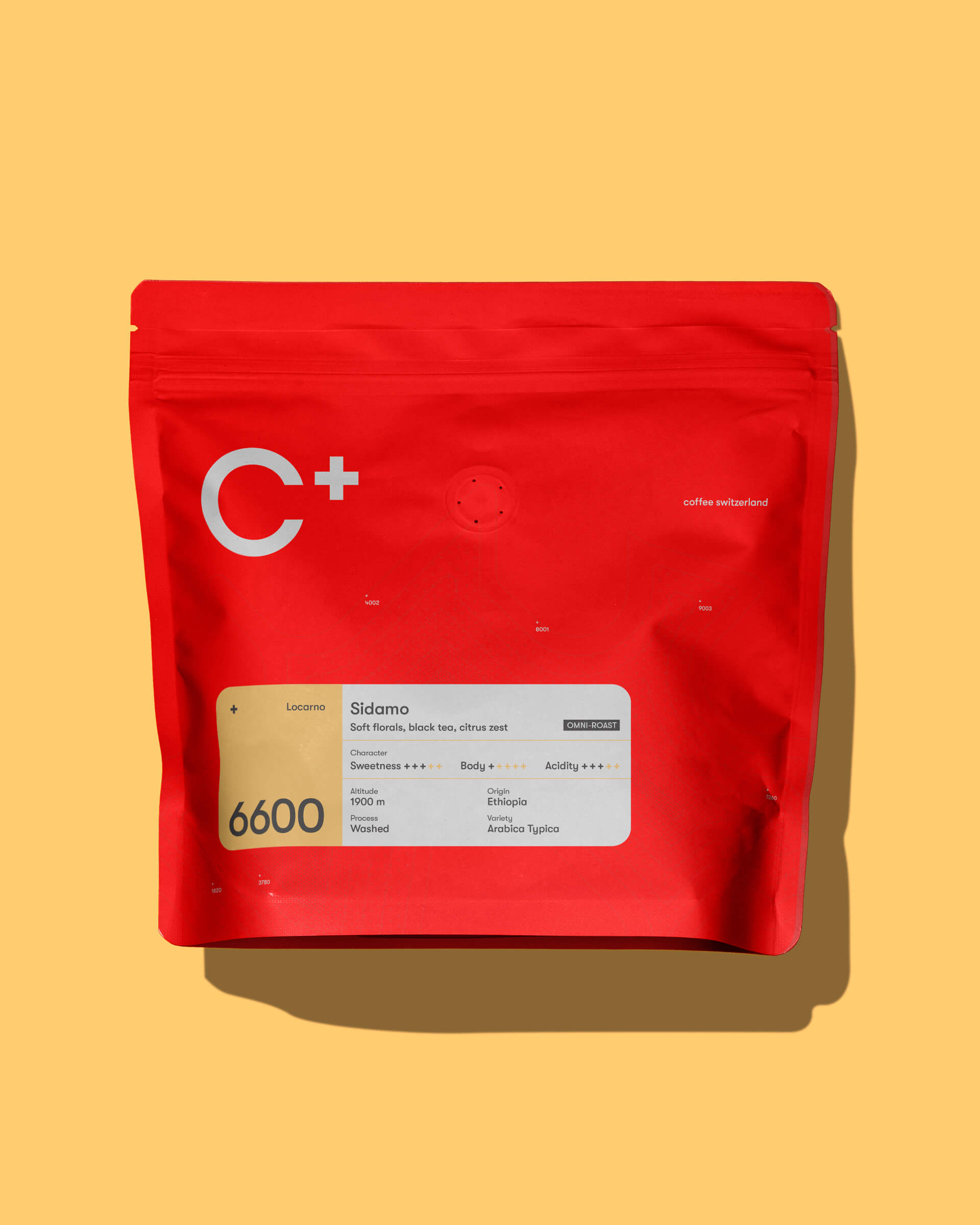 6600 Locarno Ethiopia Sidamo by Cplus Coffee: C+ Coffee
