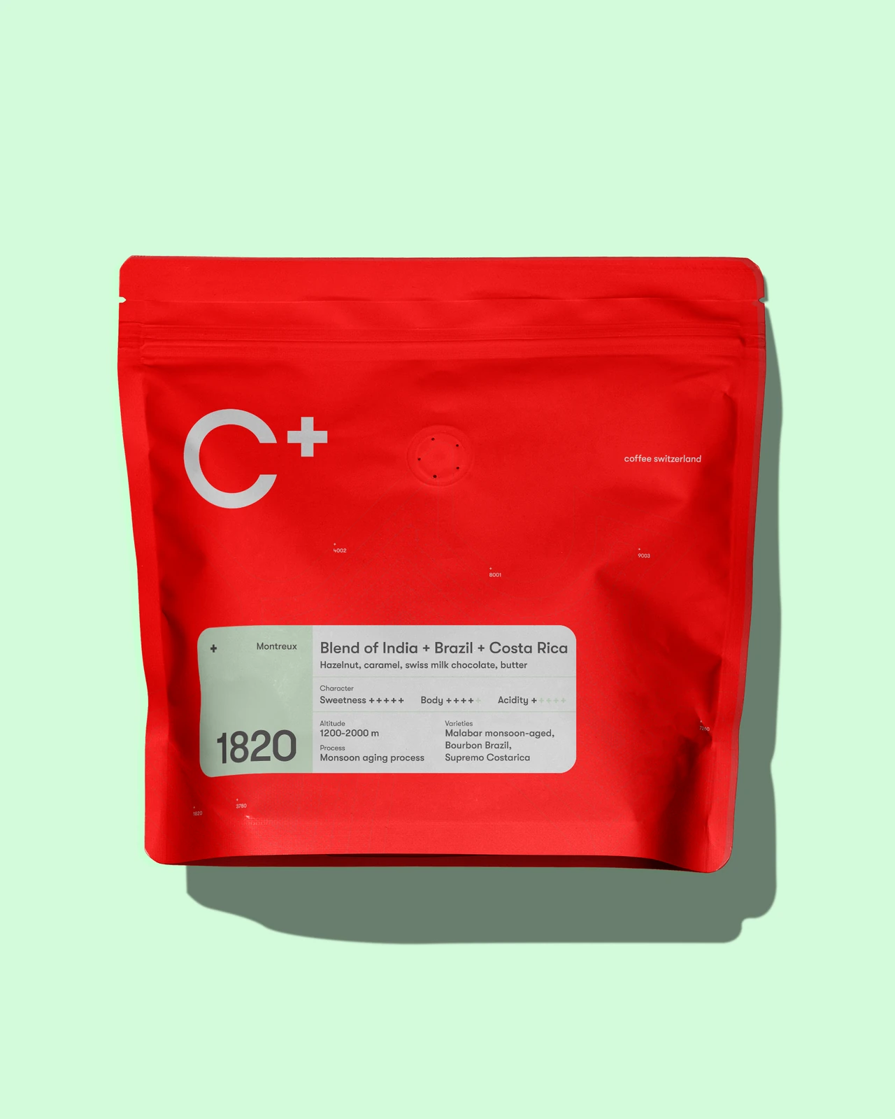 1820 Montreux House blend by Cplus Coffee: C+ Coffee