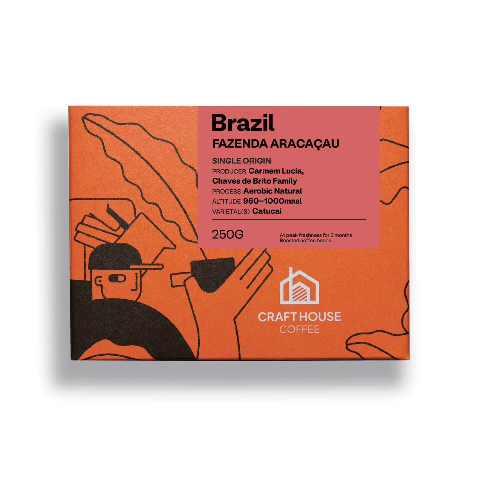 Brazil Fazenda Aracacu by Craft House Coffee