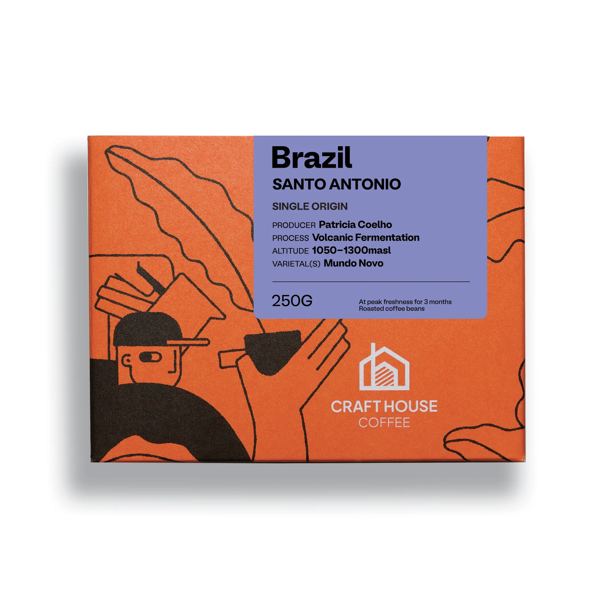 Brazil Santo Antonio by Craft House Coffee