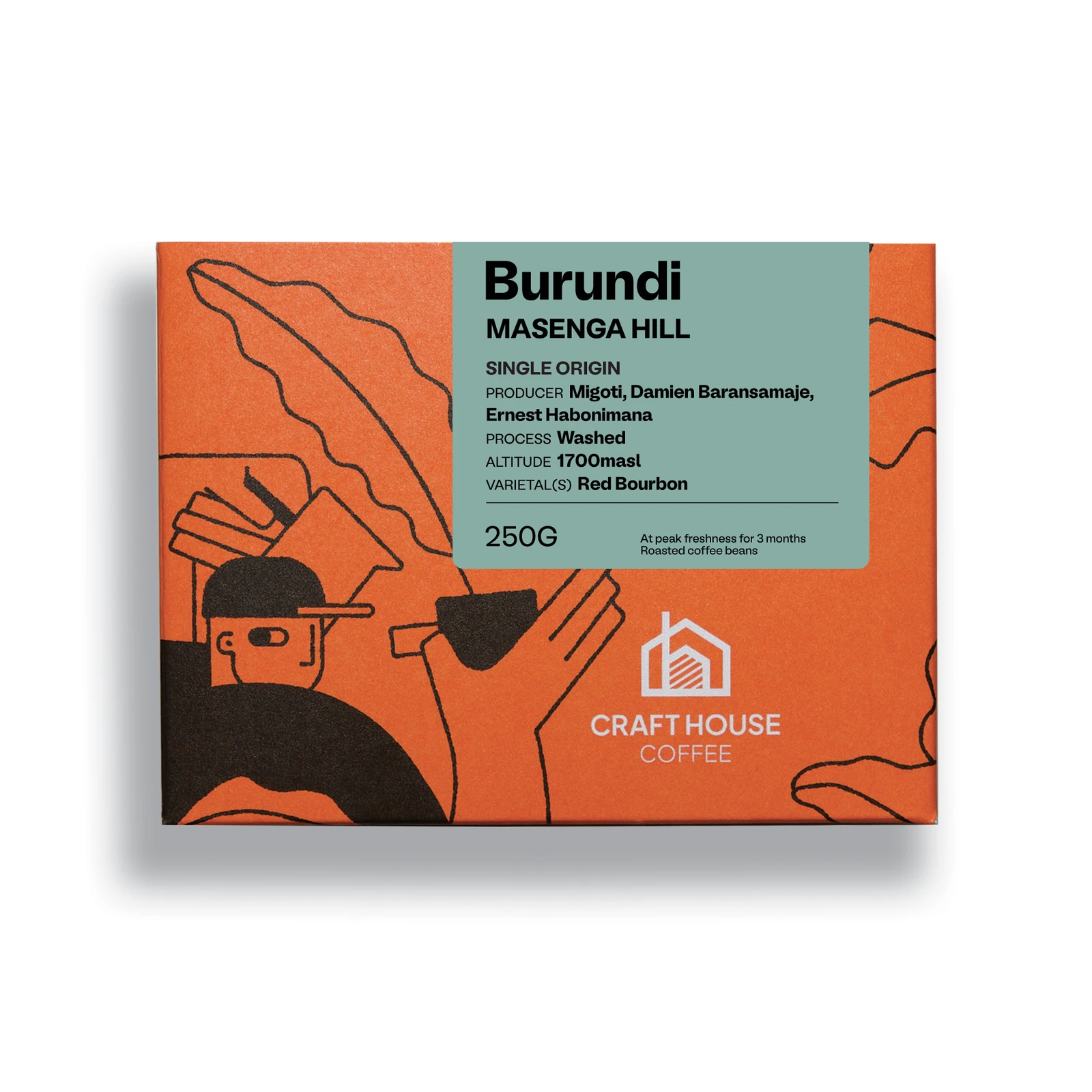 Burundi Masenga Hill by Craft House Coffee