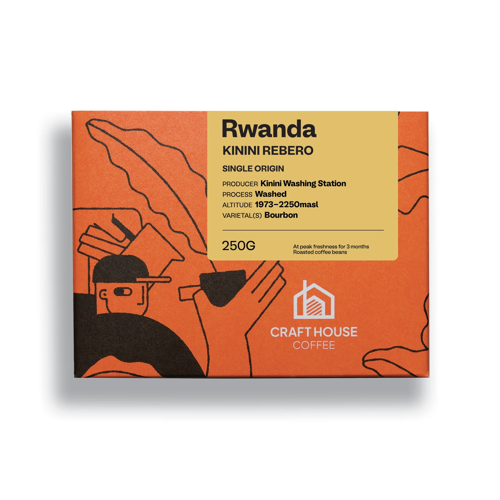 Rwanda Kinini Rebero by Craft House Coffee