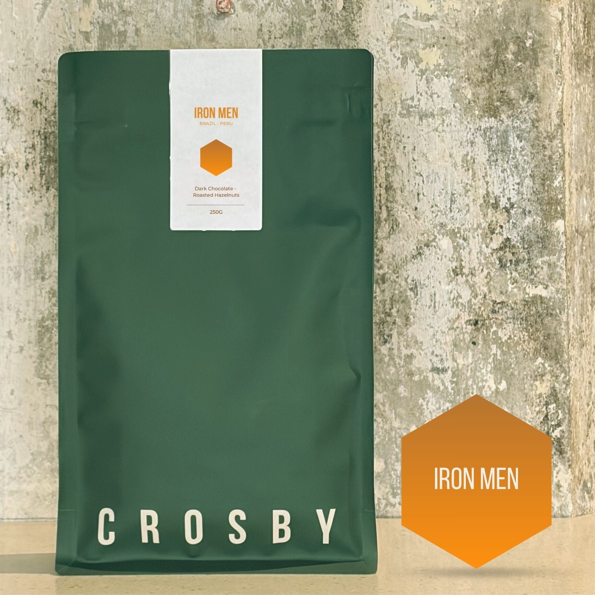 Iron Men Blend by Crosby Coffee