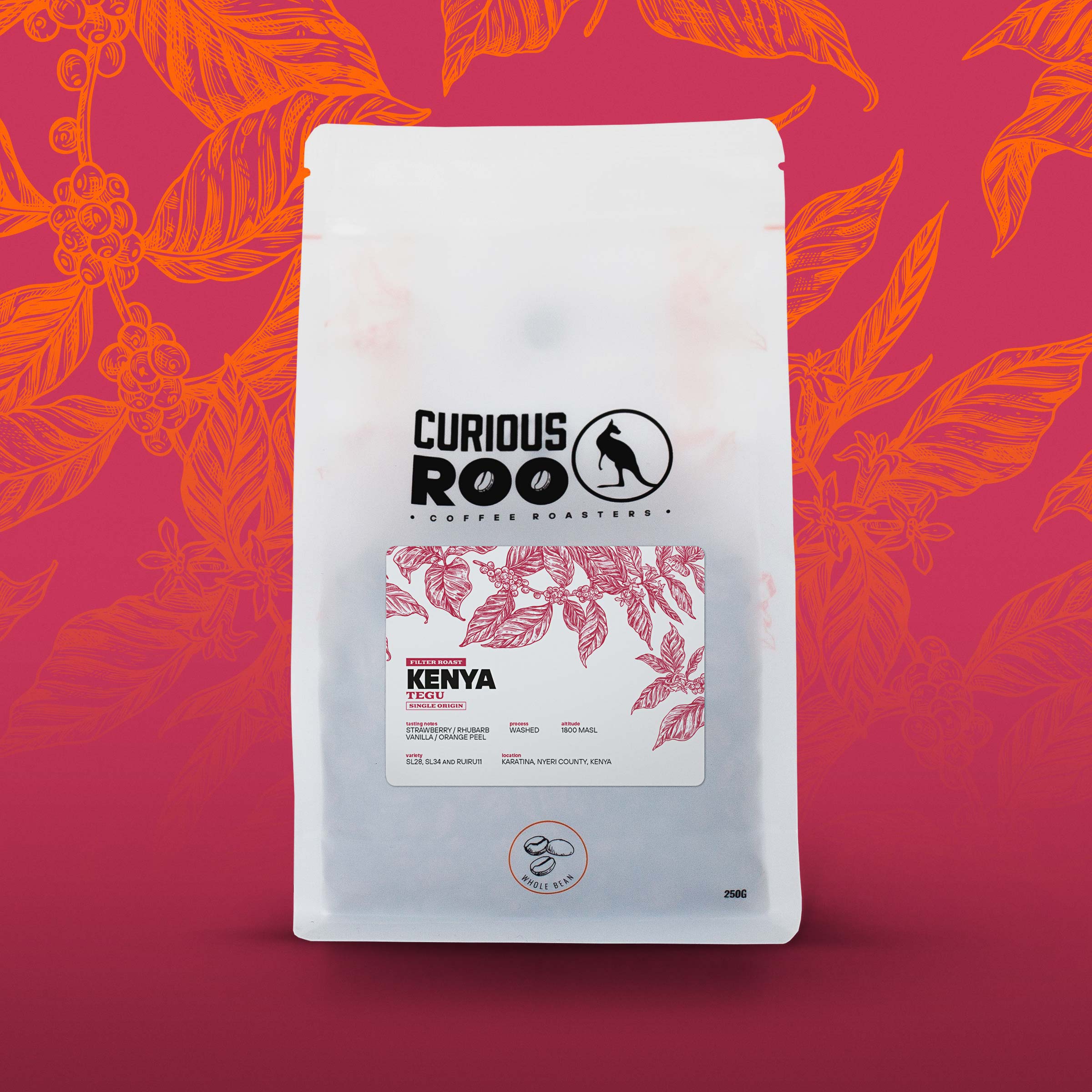 Kenya - Tegu by Curious Roo Coffee Roasters