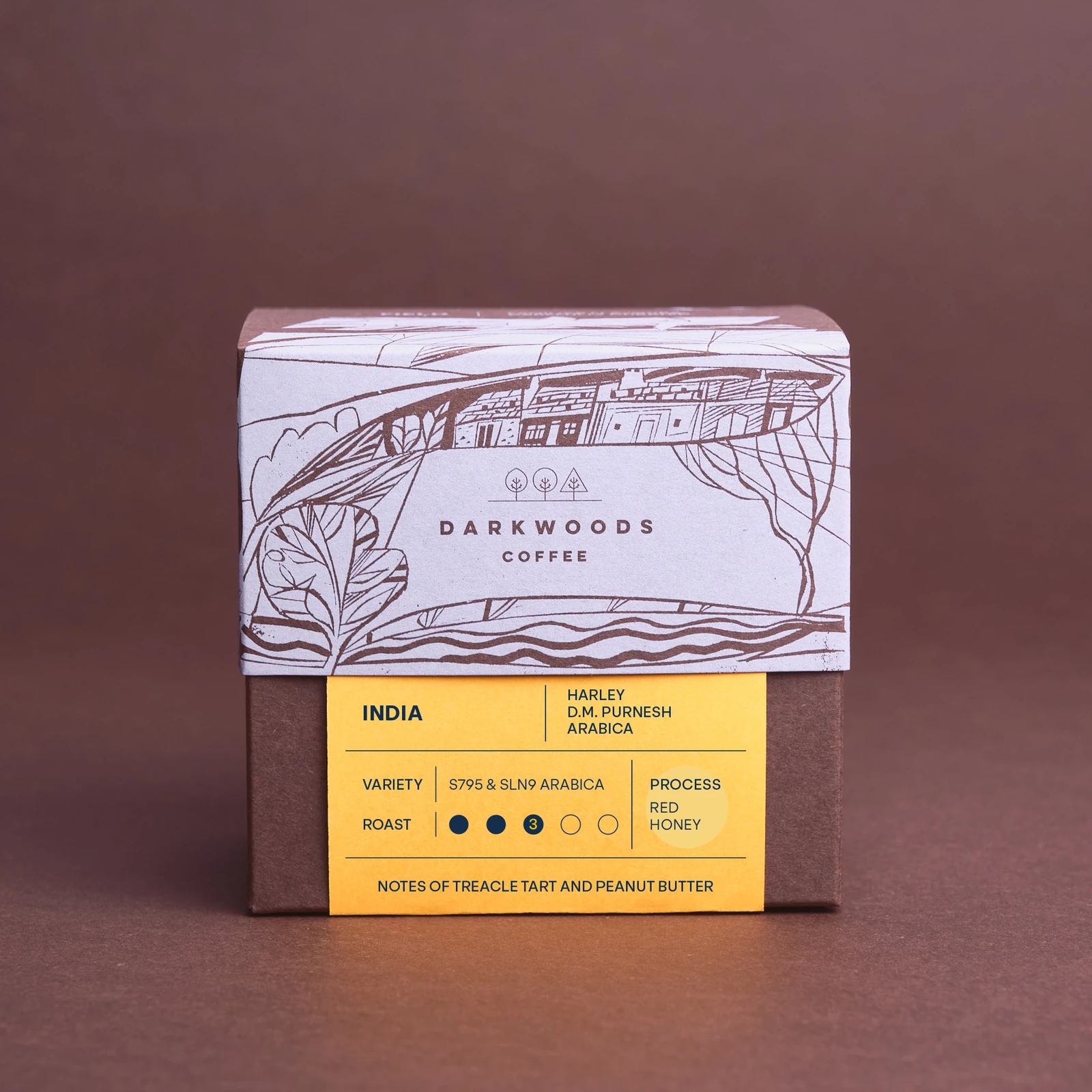 India Harley Arabica (Honey) by Dark Woods Coffee
