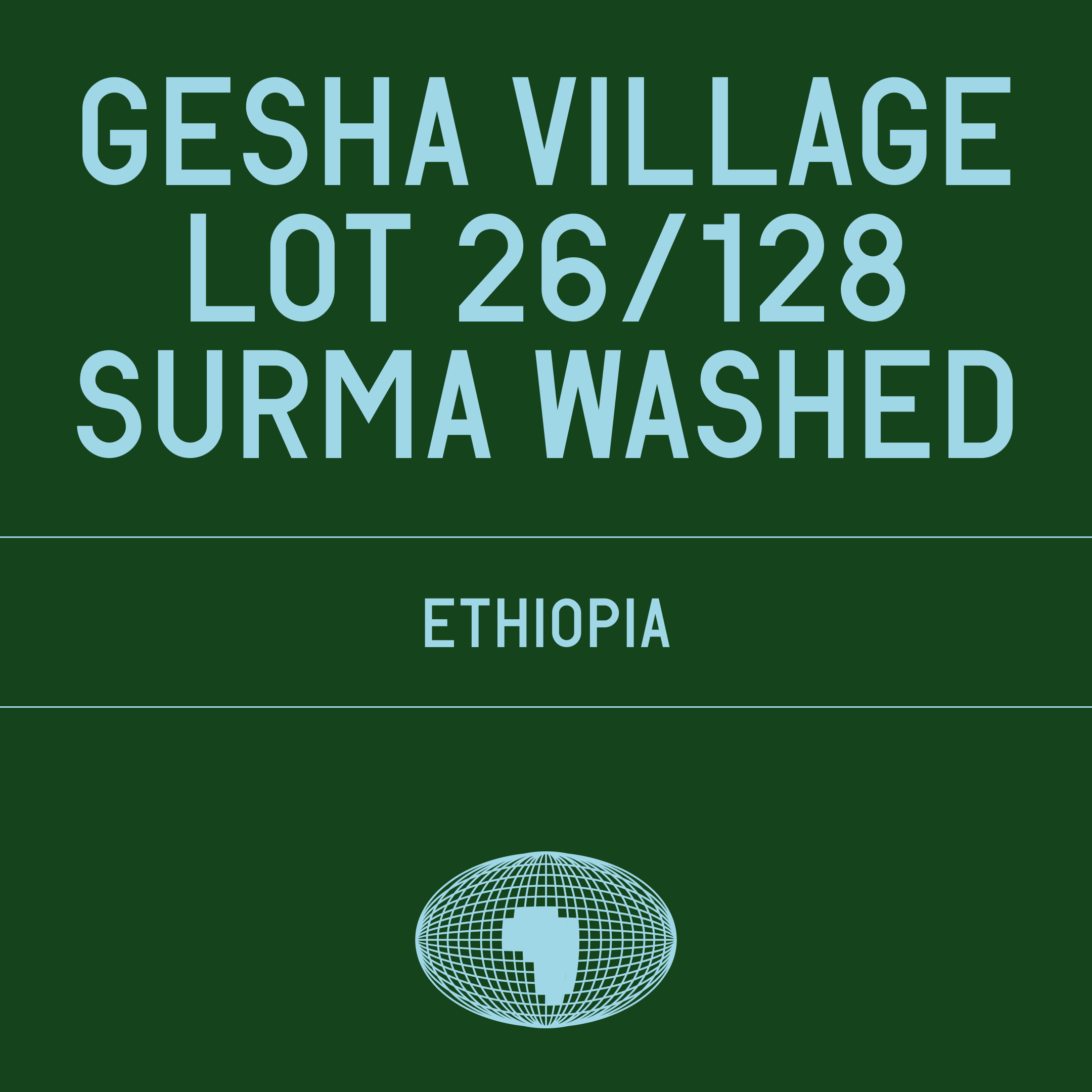 Gesha Village - Lot 26/128 Surma Washed — Ethiopia by Daturacoffee