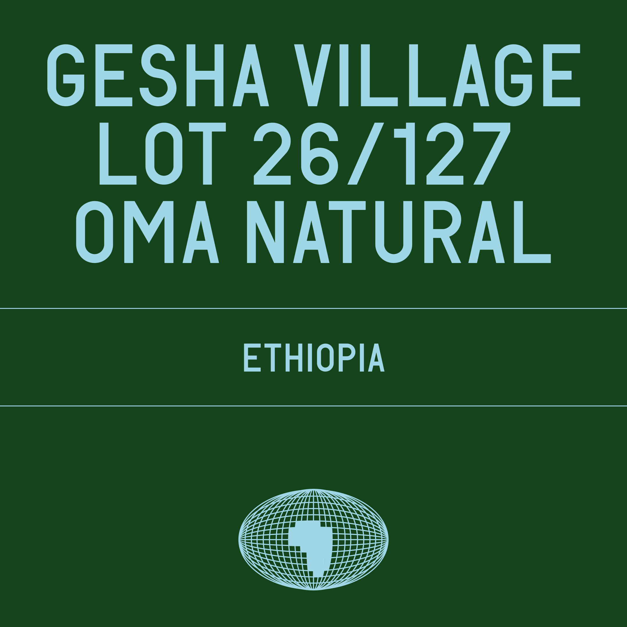 Gesha Village - Lot 26/127 Oma Natural — Ethiopia by Daturacoffee
