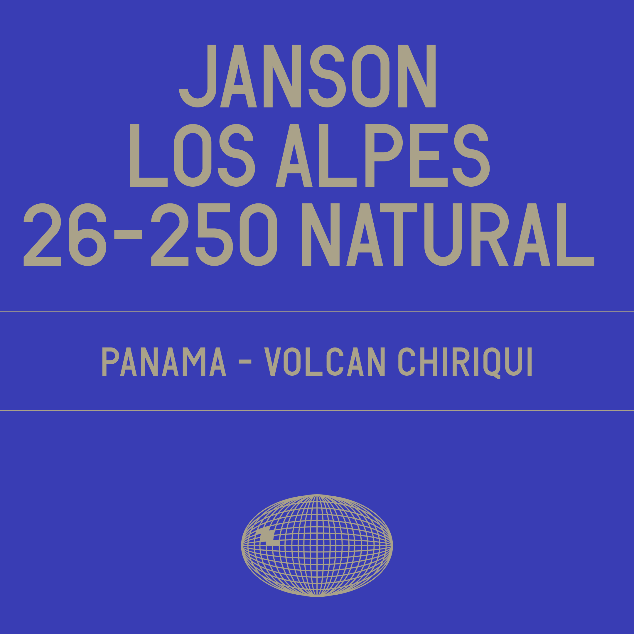 Janson Los Alpes 26-250 Gesha Natural by Daturacoffee