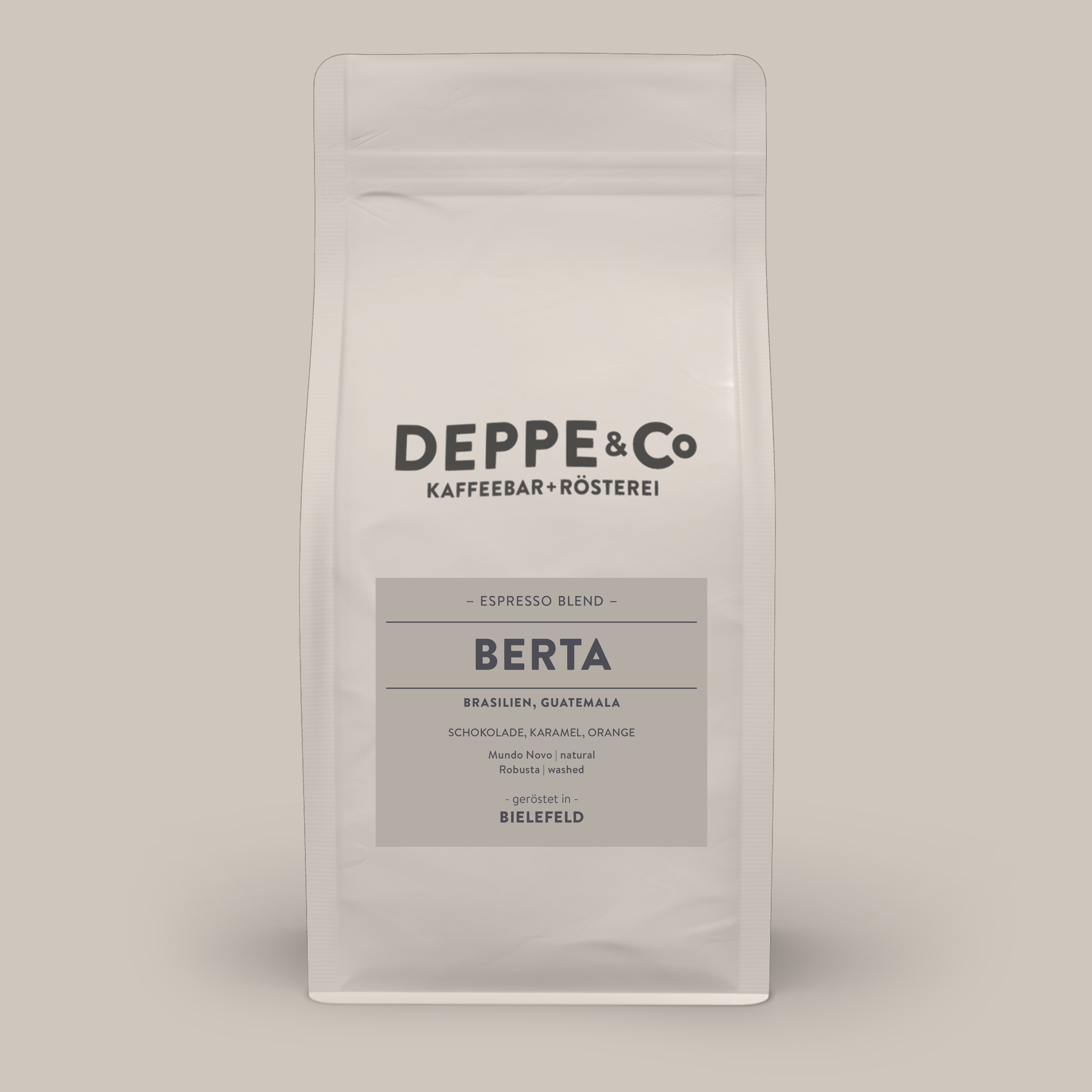 Berta - our Espresso House Blend by Deppeundco