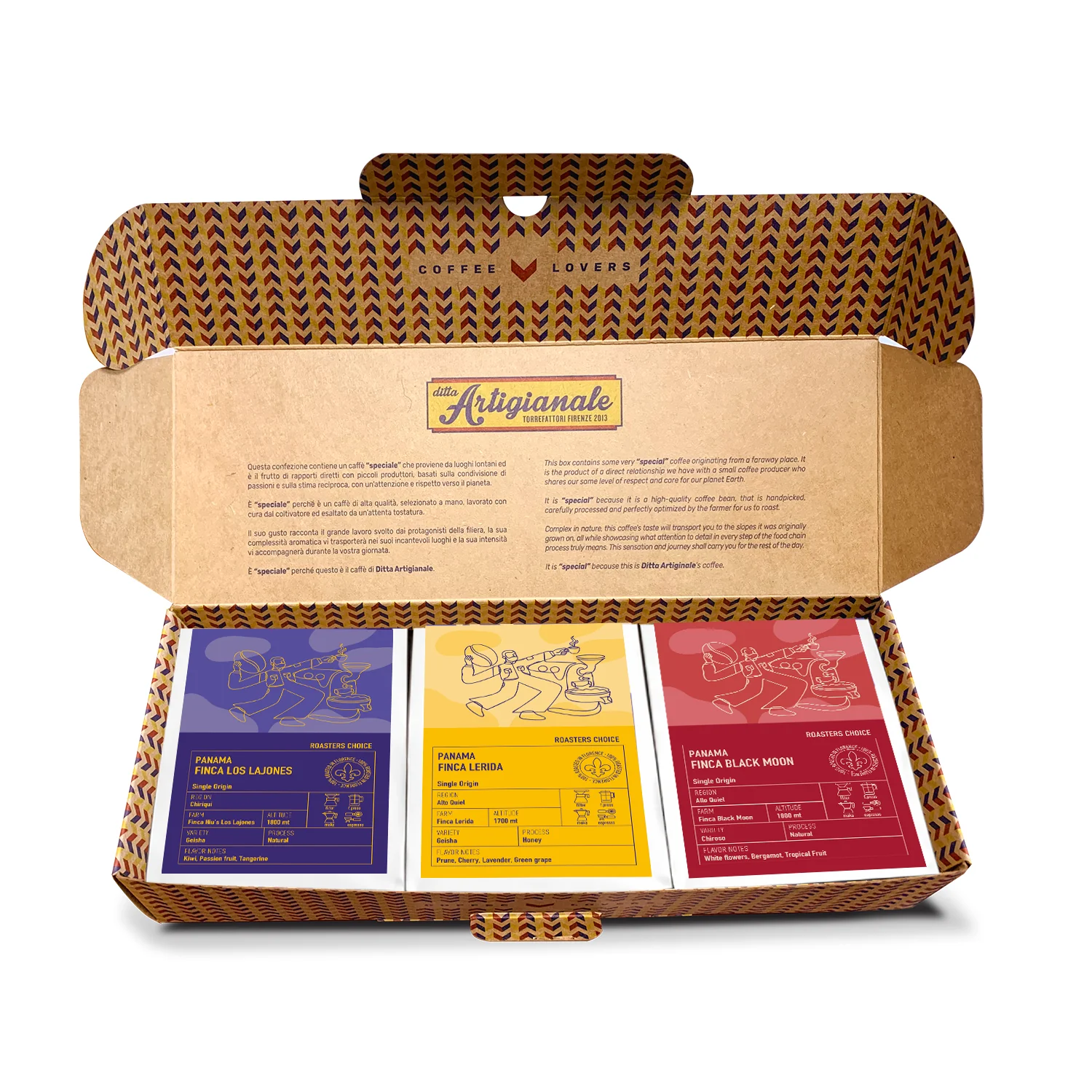 Italian Roasting Champion Box Panama Premium Selection…