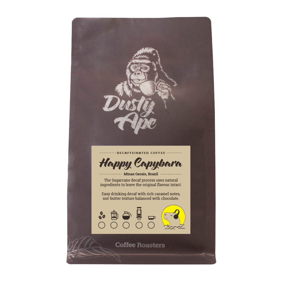 Brazil Happy Capybara decaf by Dusty Ape Roastery &…