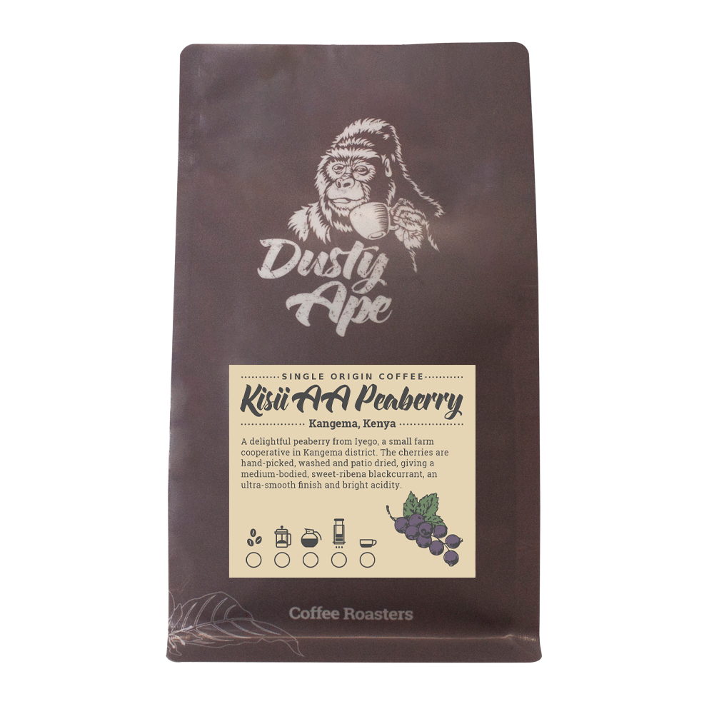 Kenya Kisii AA Peaberry by Dusty Ape Roastery & Coffee Bar