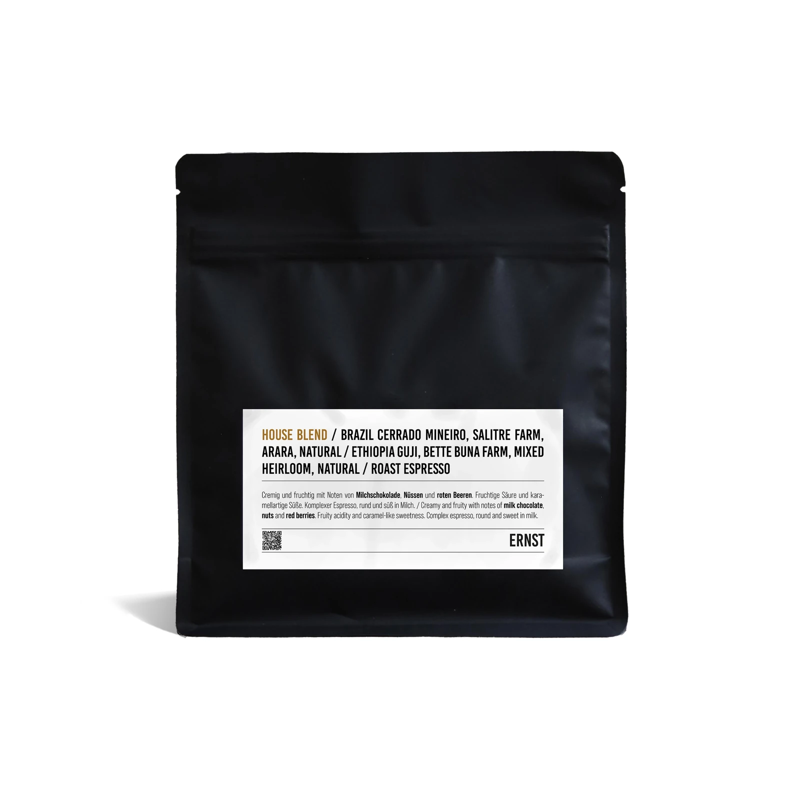 HOUSE BLEND ESPRESSO by Ernst Kaffee